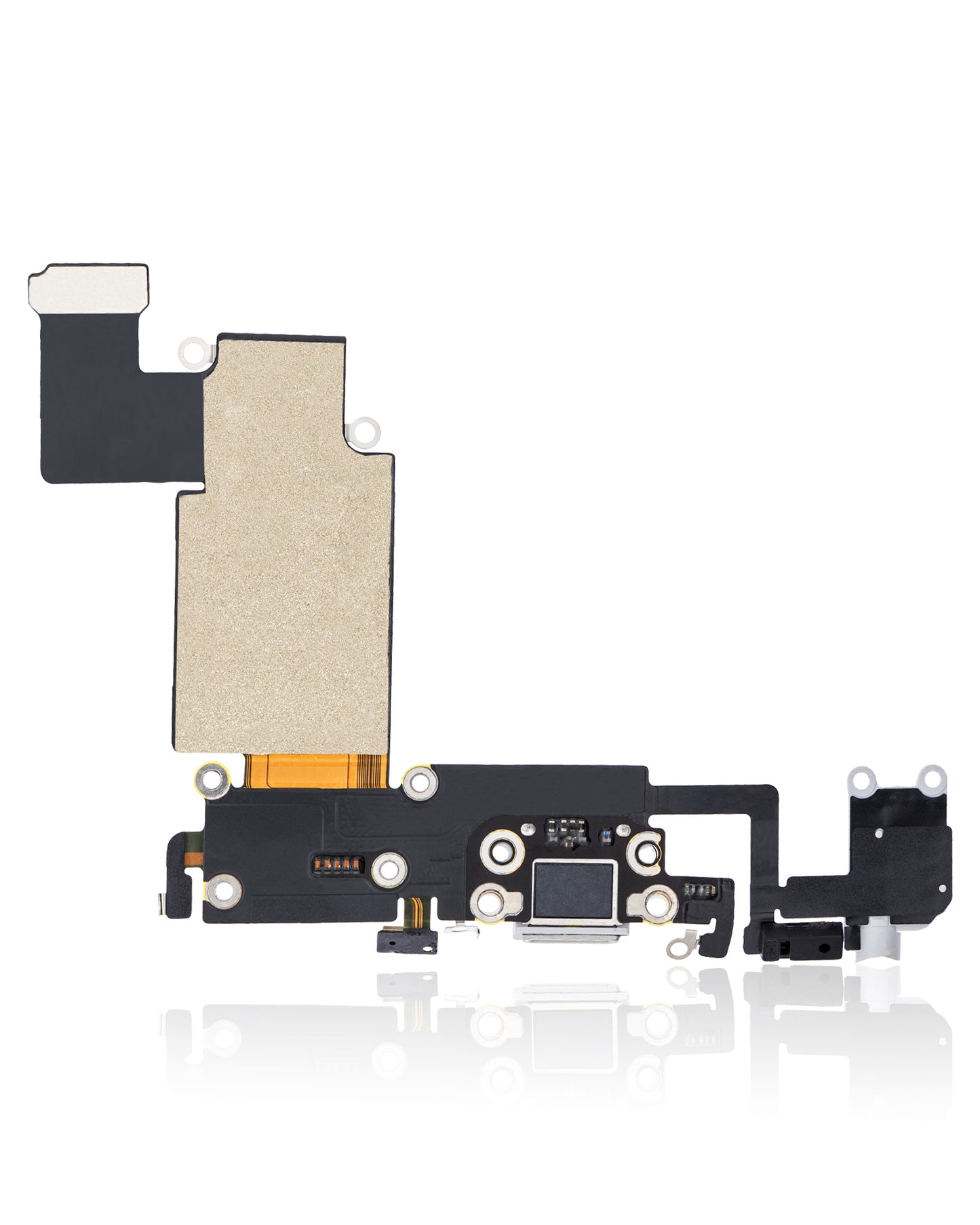 Charging Port Flex Cable For iPhone 6S Plus (Premium) (Silver)