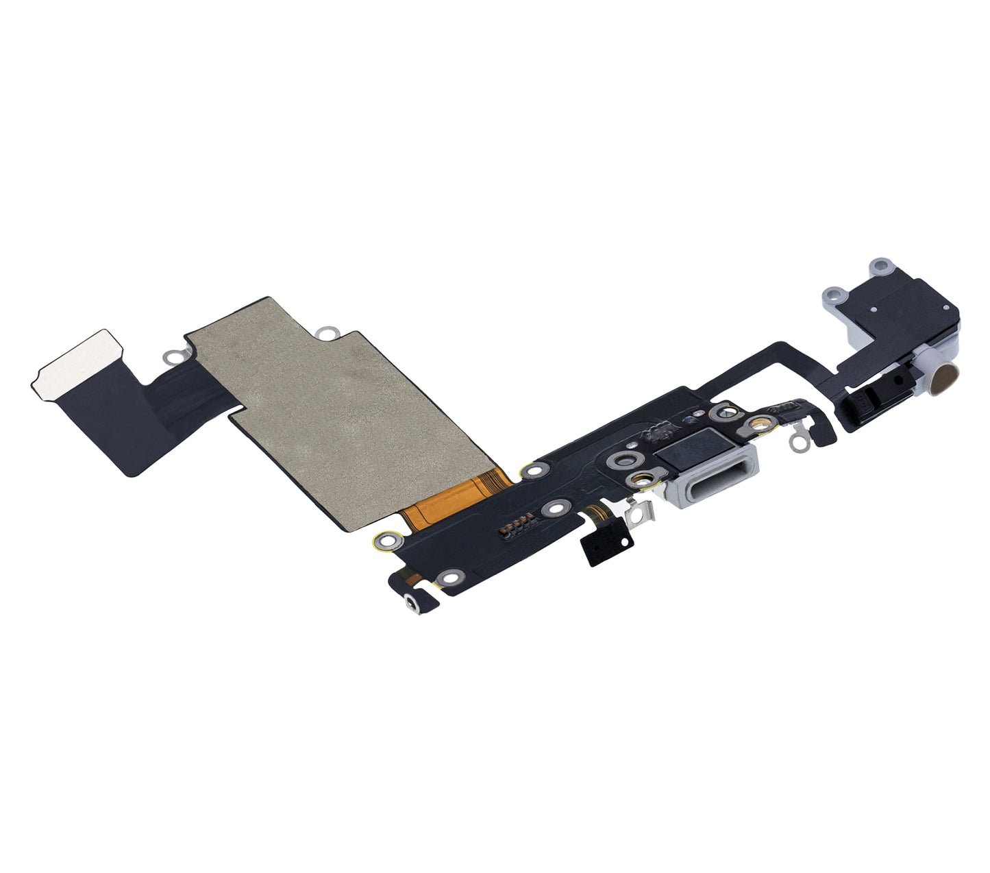 Charging Port Flex Cable For iPhone 6S Plus (Premium) (Silver)