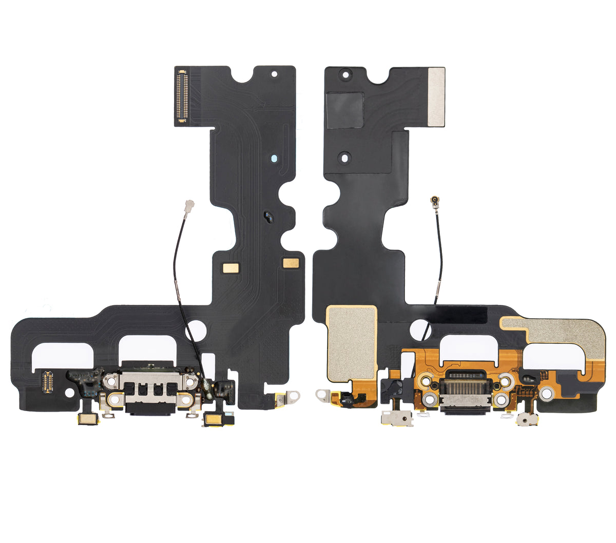 Charging Port Flex Cable For iPhone 7 (Premium) (Jet / Matte Black)