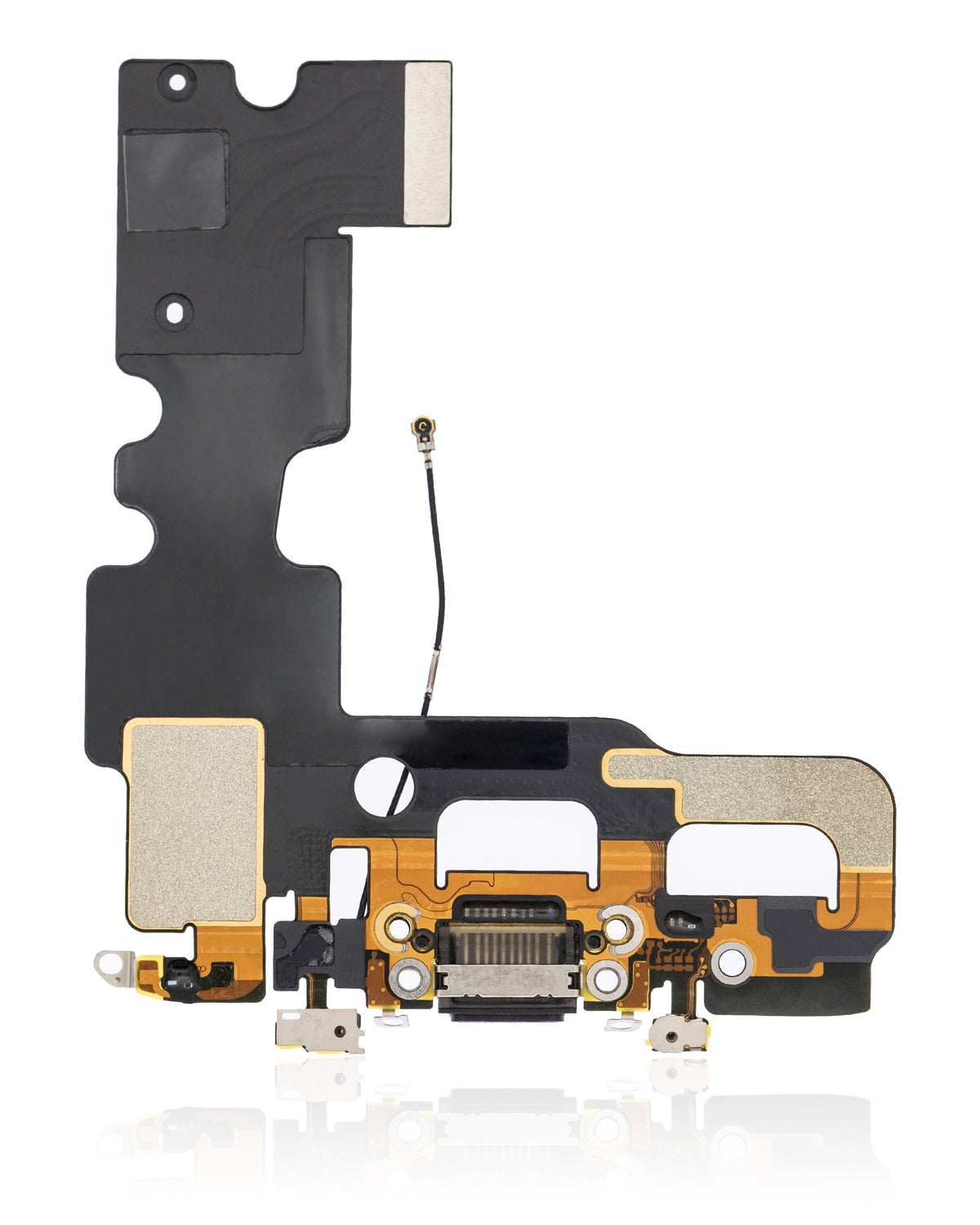 Charging Port Flex Cable For iPhone 7 (Premium) (Jet / Matte Black)