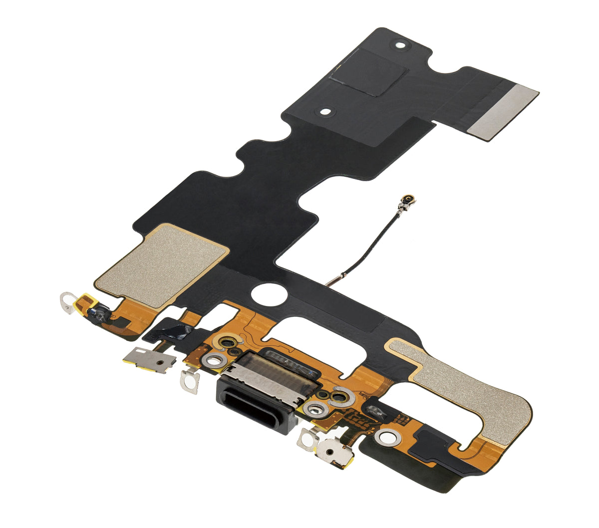 Charging Port Flex Cable For iPhone 7 (Premium) (Jet / Matte Black)