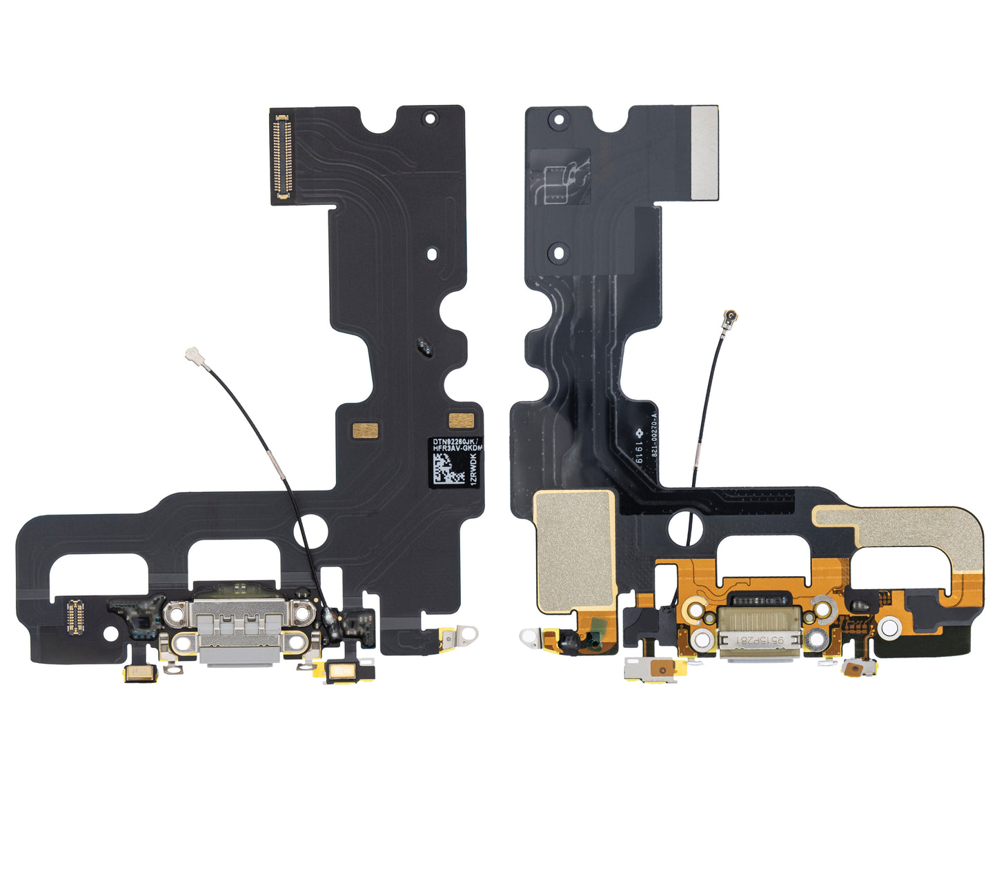 Charging Port Flex Cable For iPhone 7 (Premium) (Silver)
