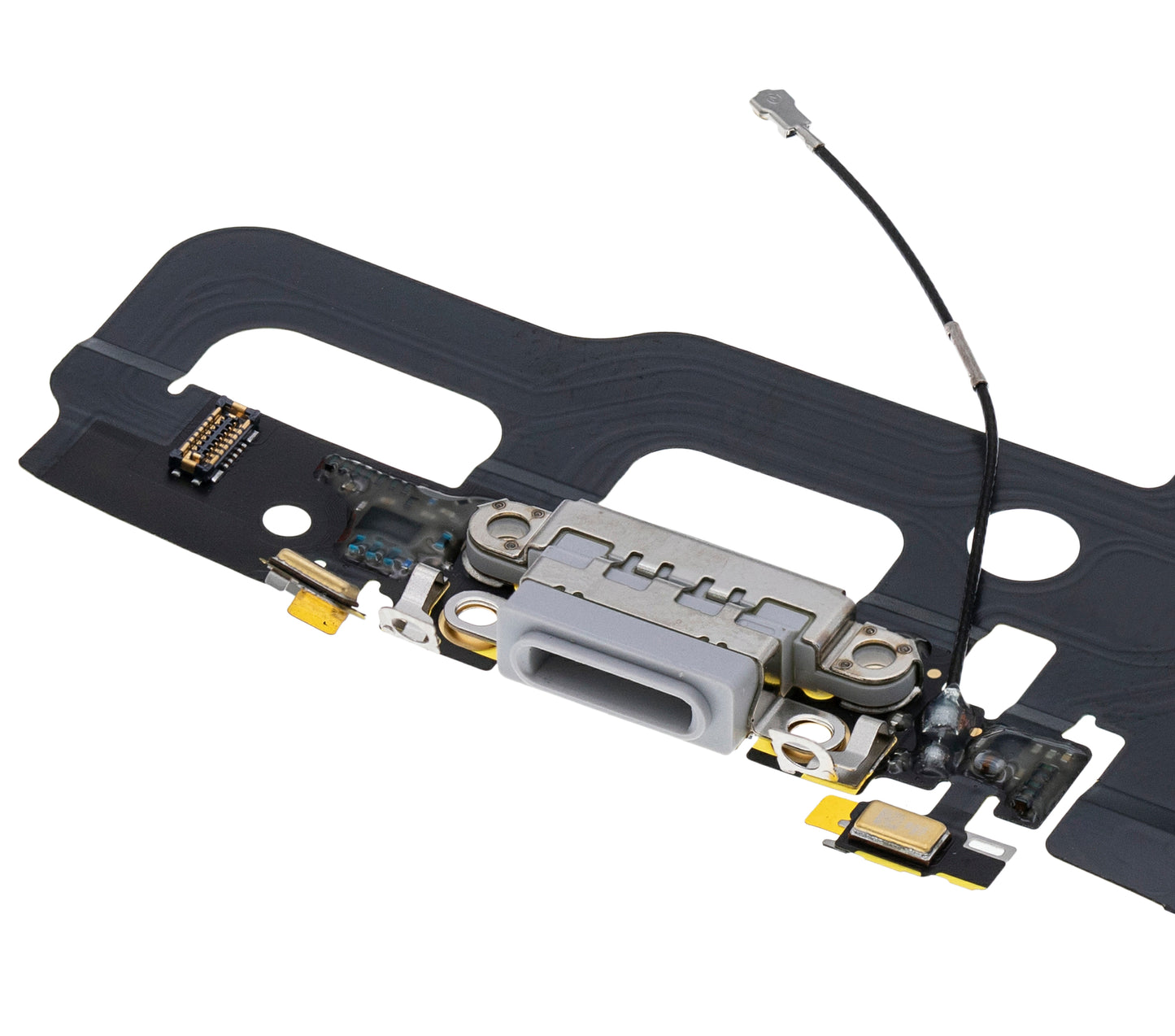 Charging Port Flex Cable For iPhone 7 (Premium) (Silver)