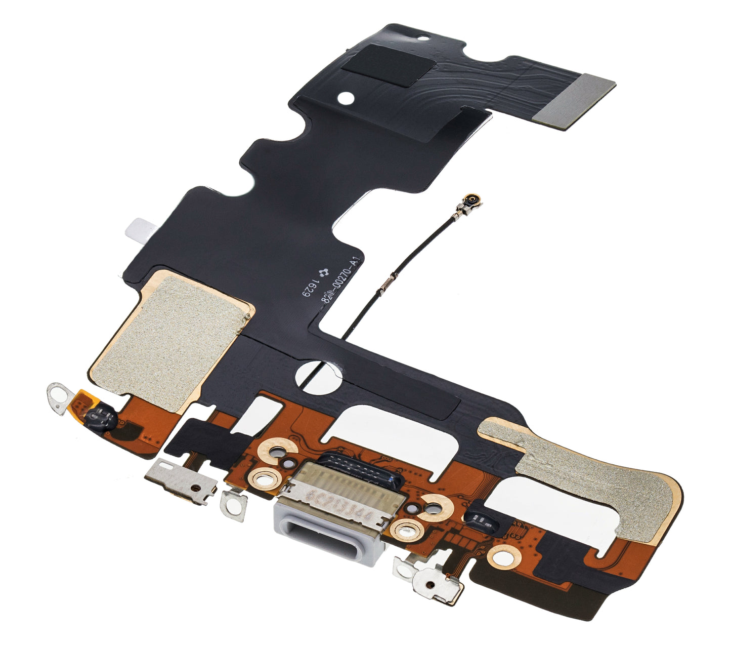 Charging Port Flex Cable For iPhone 7 (Aftermarket) (Silver)