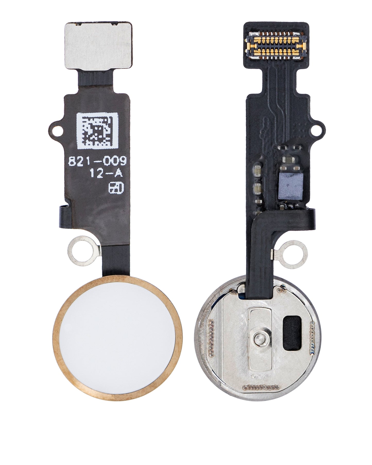 Home Button With Flex For iPhone 7 / 7 Plus / 8 / 8 Plus / SE (2020) / SE (2022) (Gold) (Warning: For Cosmetic Use Only)