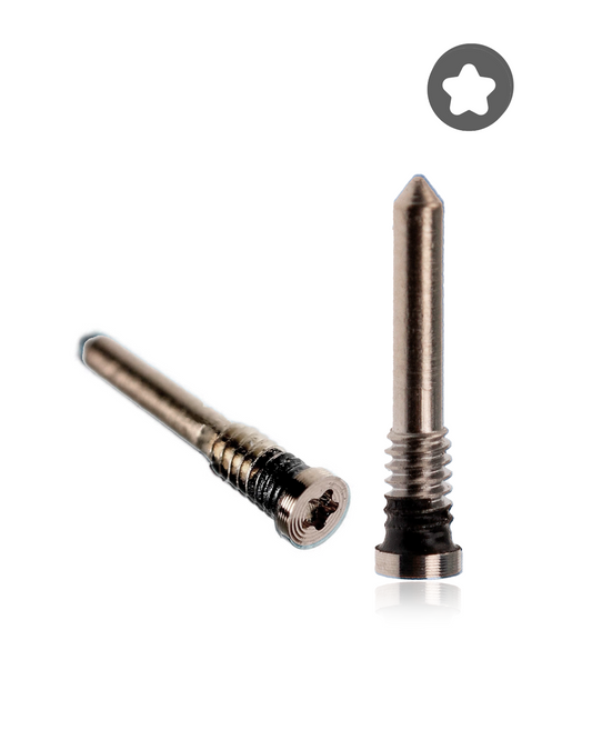 Bottom Screws For iPhone XS Max / 11 Pro / 11 Pro Max / 12 Pro / 12 Pro Max / 13 / 13 Mini / 13 Pro Max / 14 Series (Gold) (100 Pack)