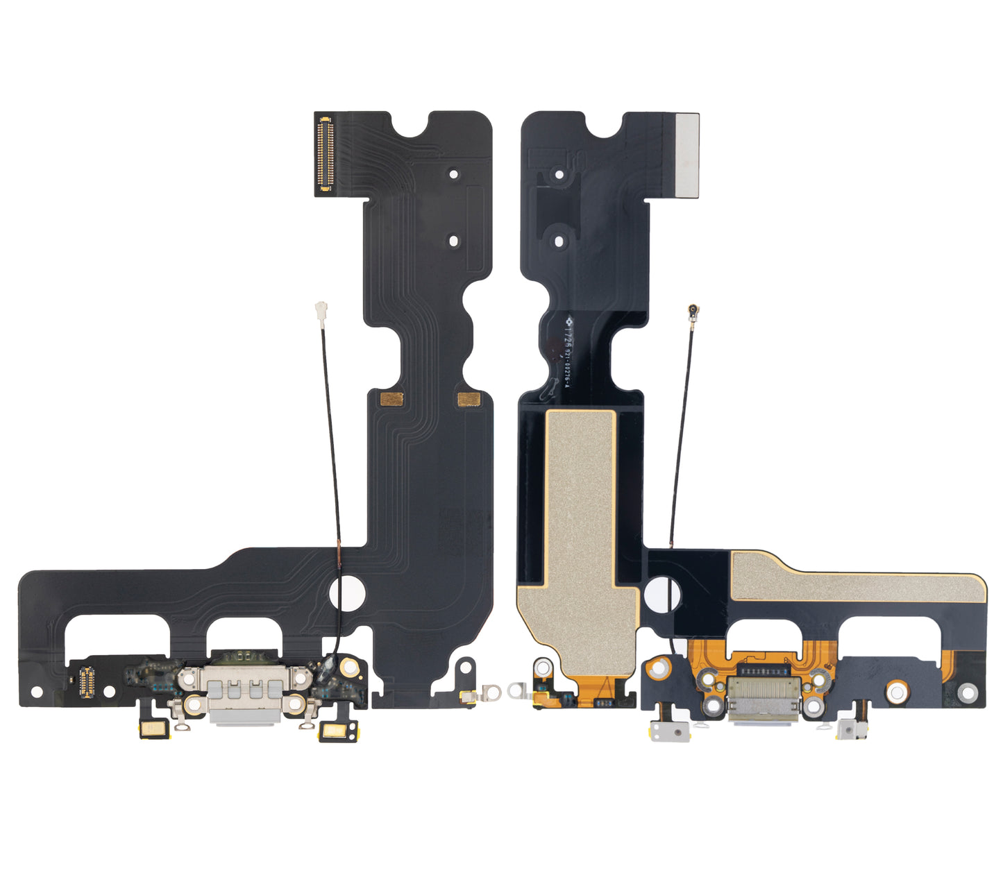 Charging Port Flex Cable For iPhone 7 Plus (Premium) (Silver)