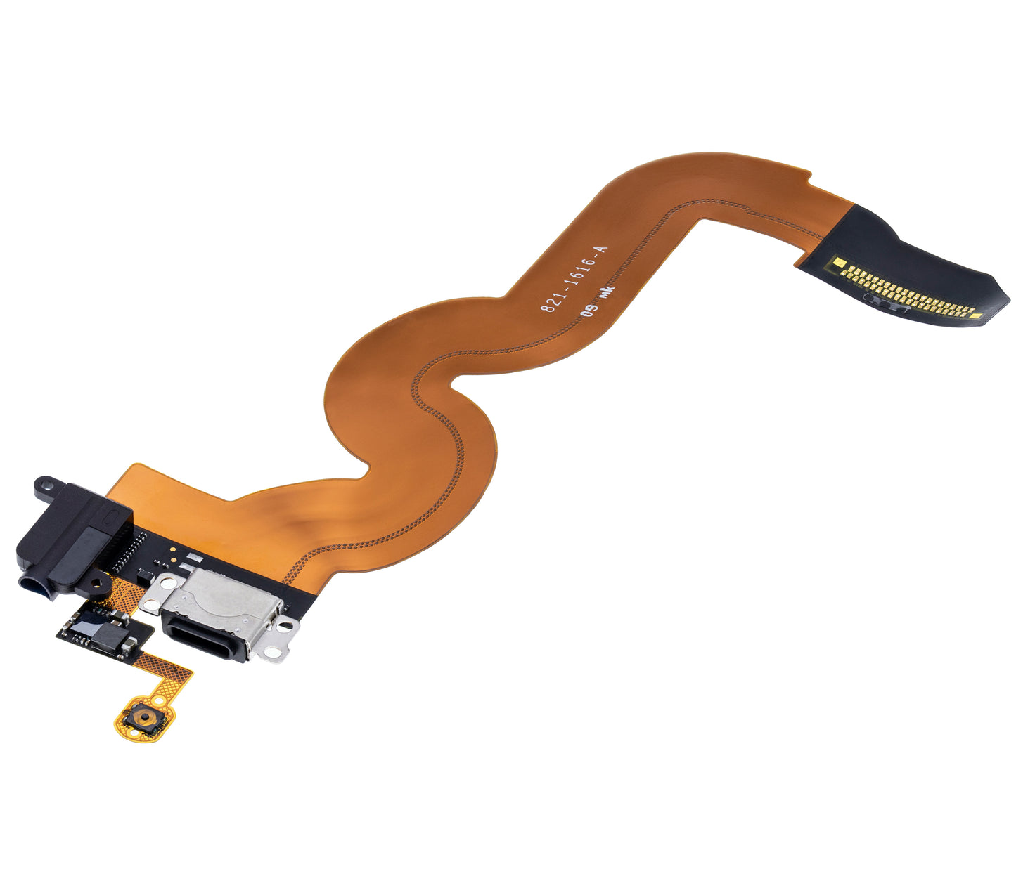 Headphone Jack With Charging Port Flex Cable For iPod Touch 5 (Black)