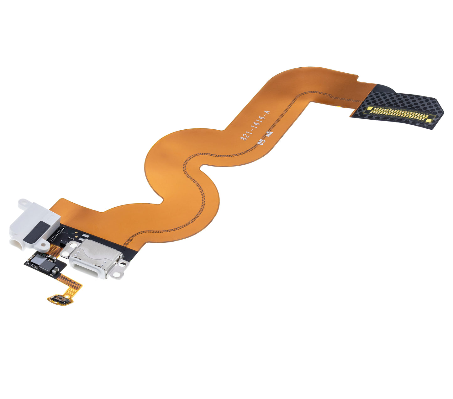Headphone Jack With Charging Port Flex Cable For iPod Touch 5 (White)