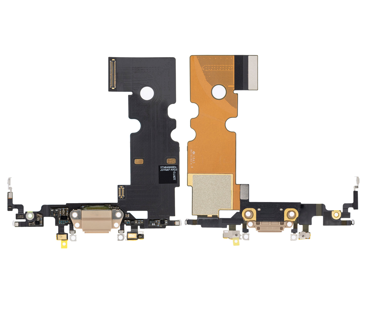 Charging Port Flex Cable For iPhone 8 (Premium) (Gold)