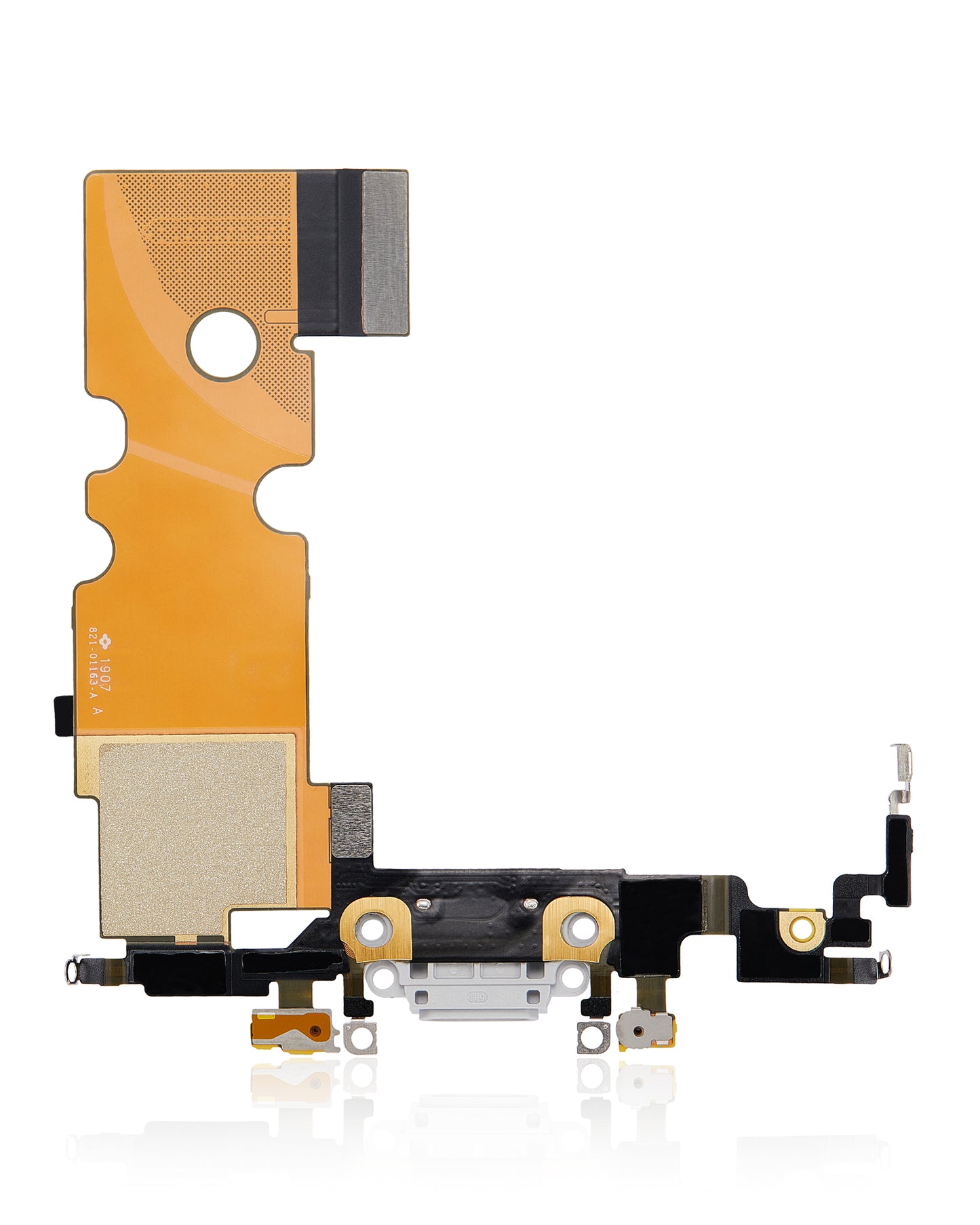 Charging Port Flex Cable For iPhone 8 (Premium) (Silver)