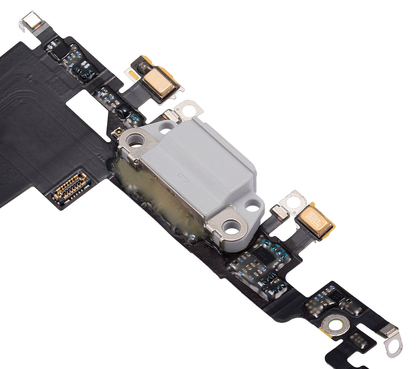 Charging Port Flex Cable For iPhone 8 (Premium) (Silver)