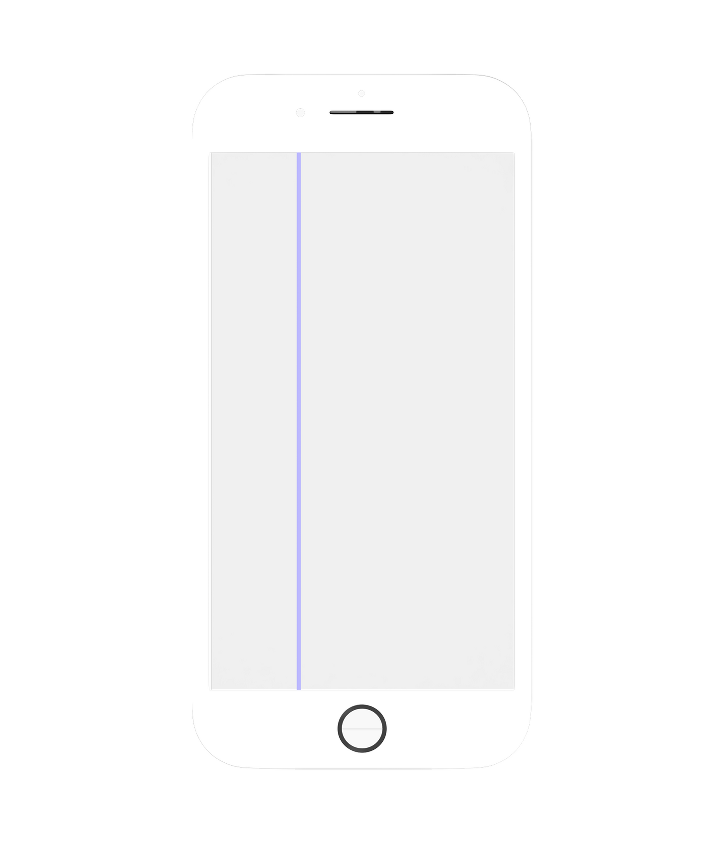 4 in 1 (Front Glass + Frame + Polarizer + OCA Pre-Installed) For iPhone 8 (2 Pack) (White)