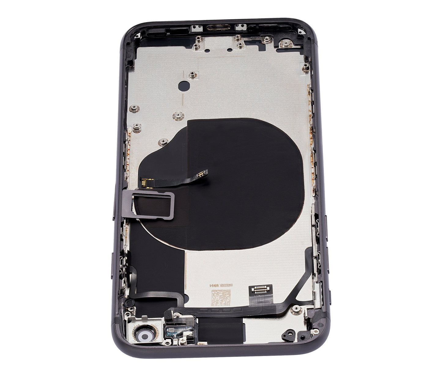 Back Housing W/ Small Components Pre-Installed For iPhone 8 (No Logo) (Aftermarket Plus) (Space Gray)