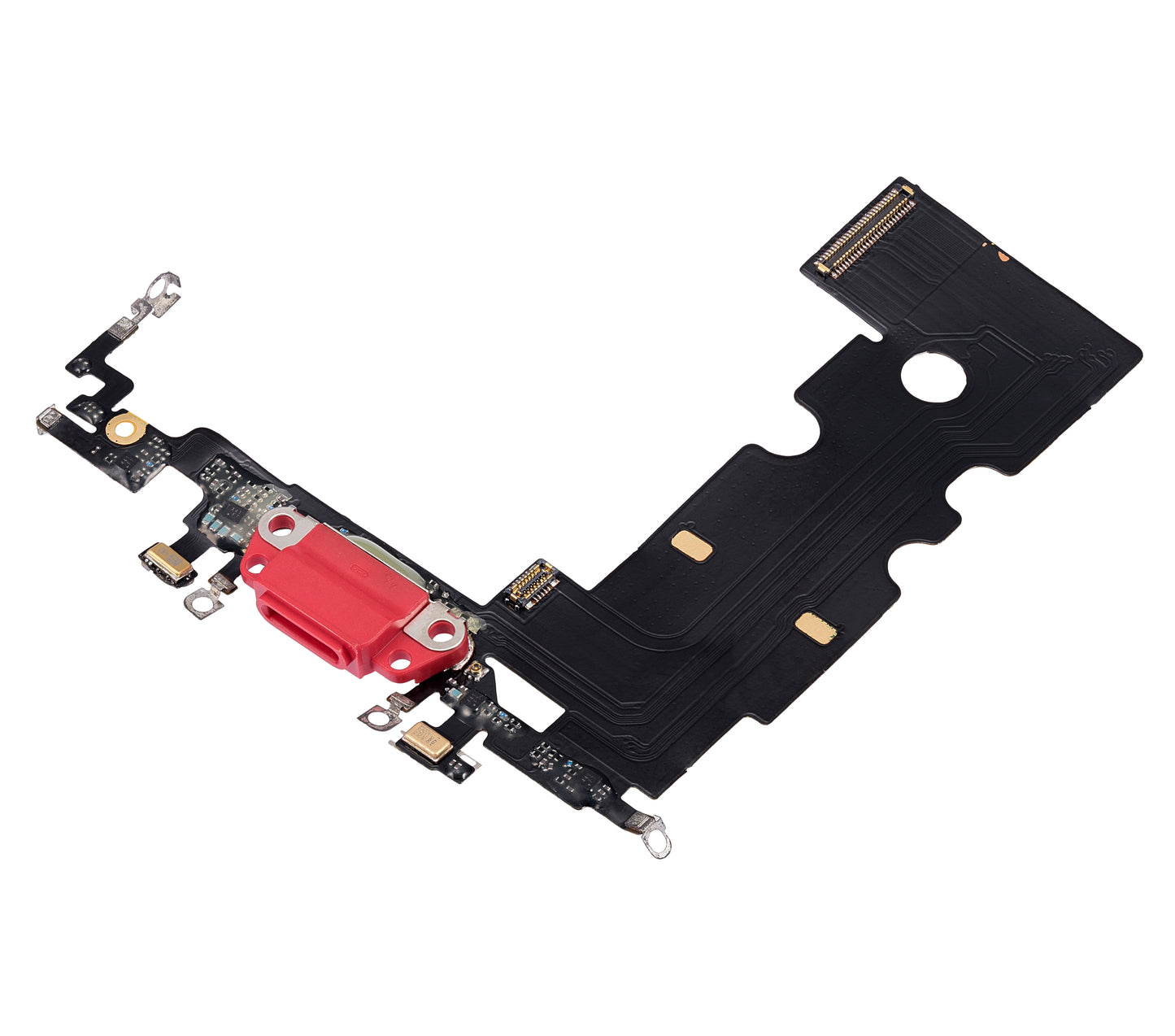 Charging Port Flex Cable For iPhone SE (2020) (Aftermarket Plus) (Red)
