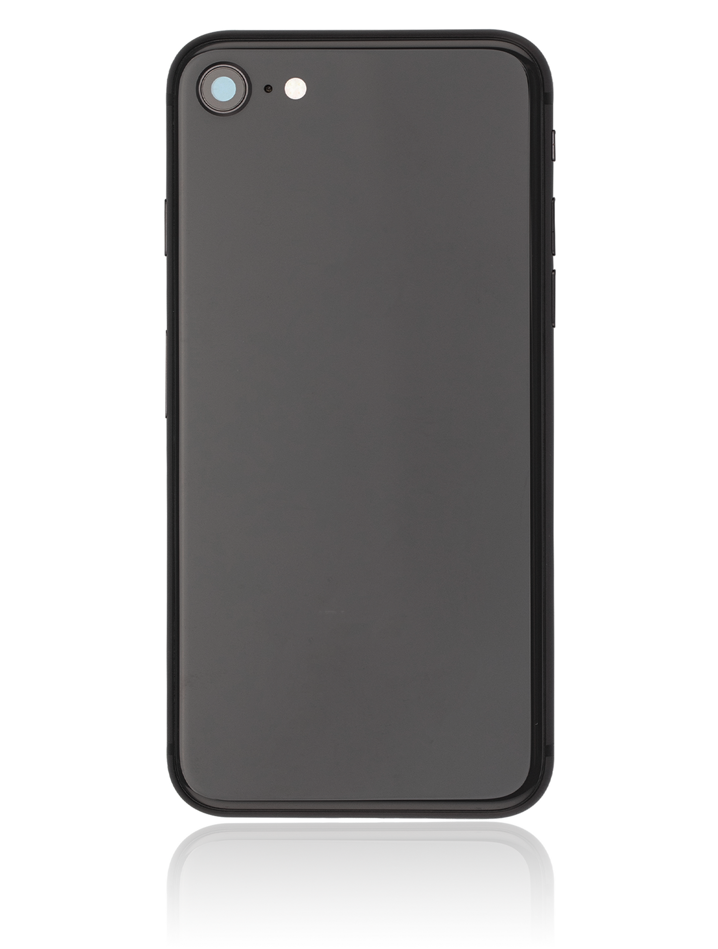 Back Housing W/ Small Parts For iPhone 8 (Used OEM Pull: Grade C) (Space Gray)