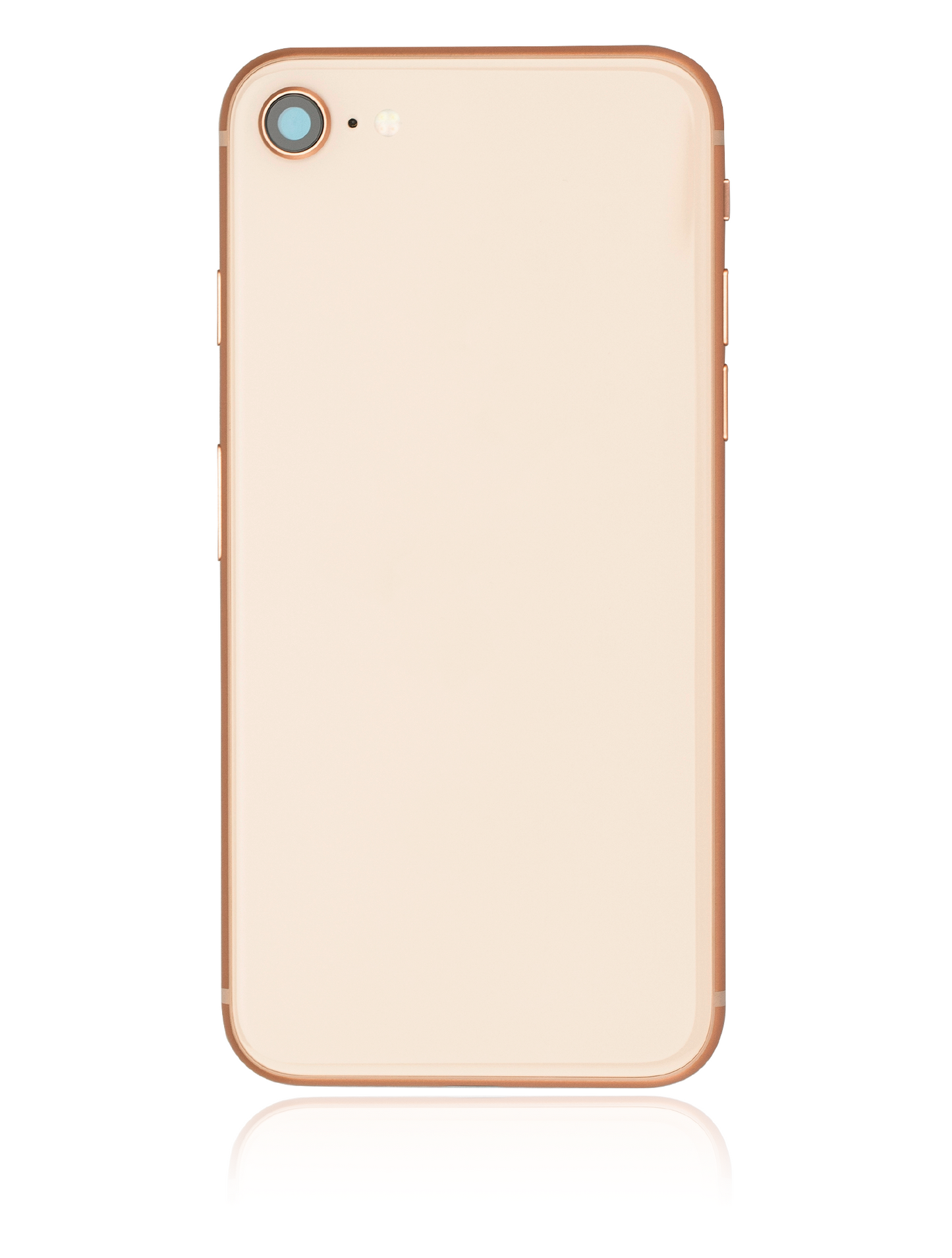 Back Housing W/ Small Parts For iPhone 8 (Used OEM Pull: Grade A) (Gold)