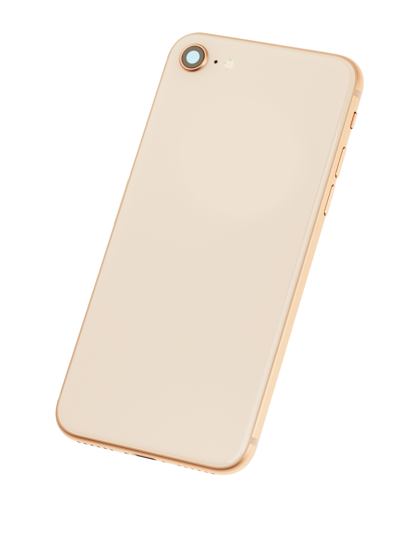 Back Housing W/ Small Parts For iPhone 8 (Used OEM Pull: Grade A) (Gold)
