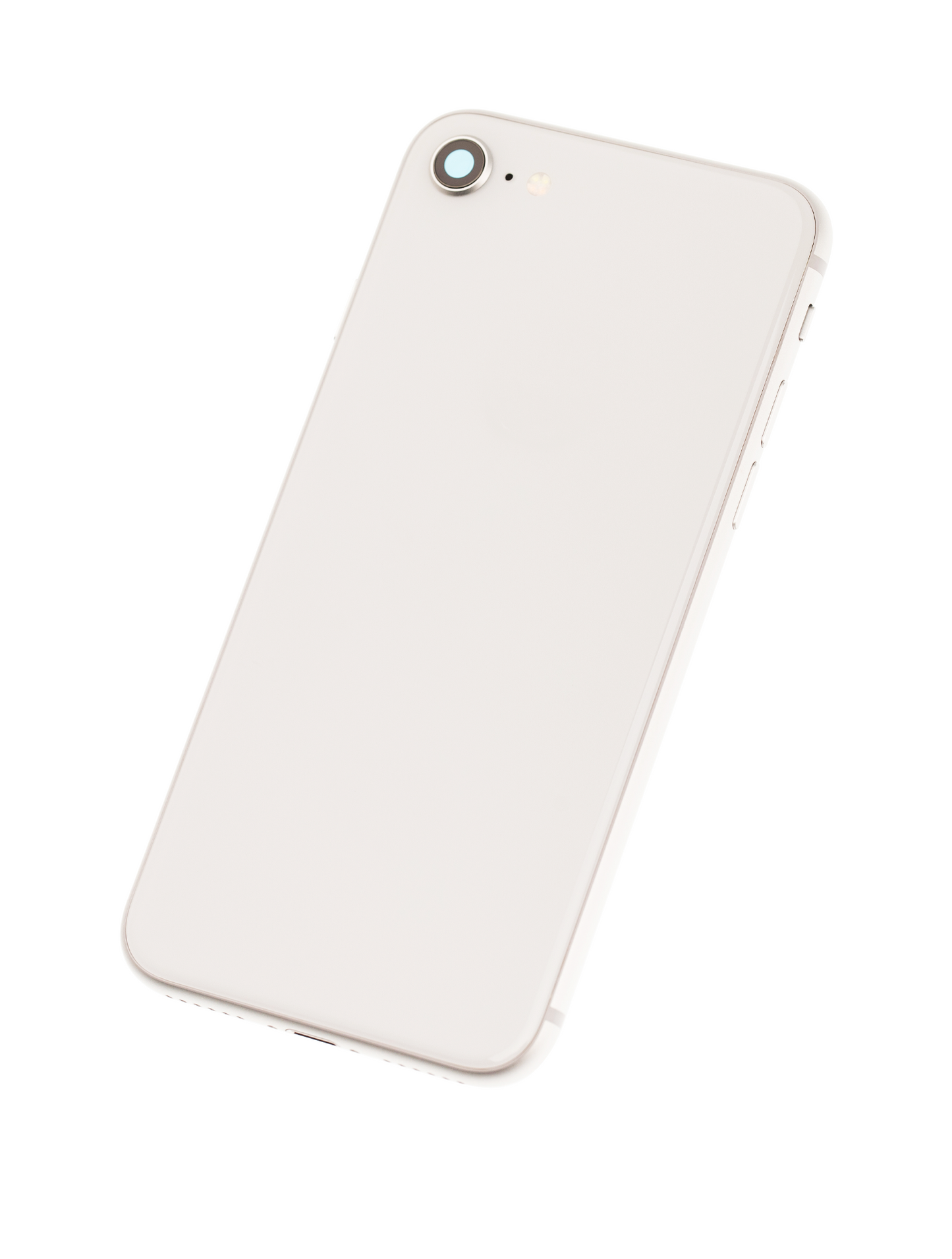 Back Housing W/ Small Parts For iPhone 8 (Used OEM Pull: Grade B) (Silver)