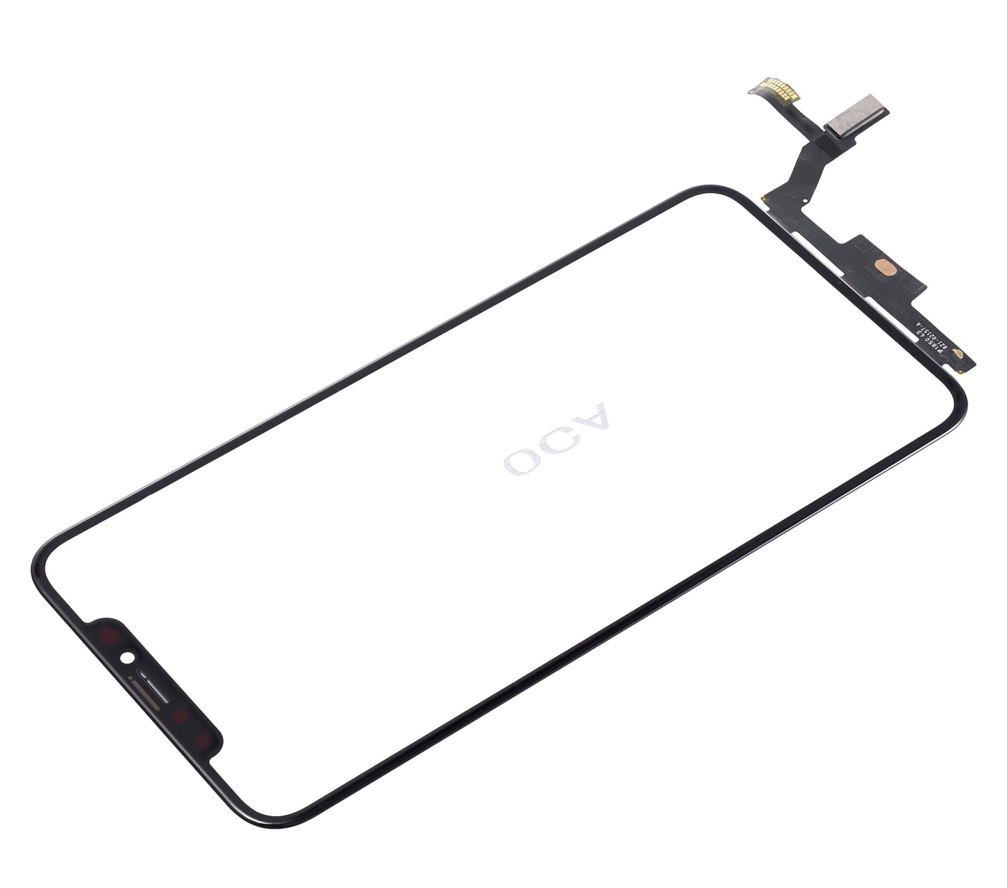 3 in 1 (Glass With OCA Pre-Installed + Frame) For iPhone 8 Plus (OCA Master) (2 Pack) (Black)