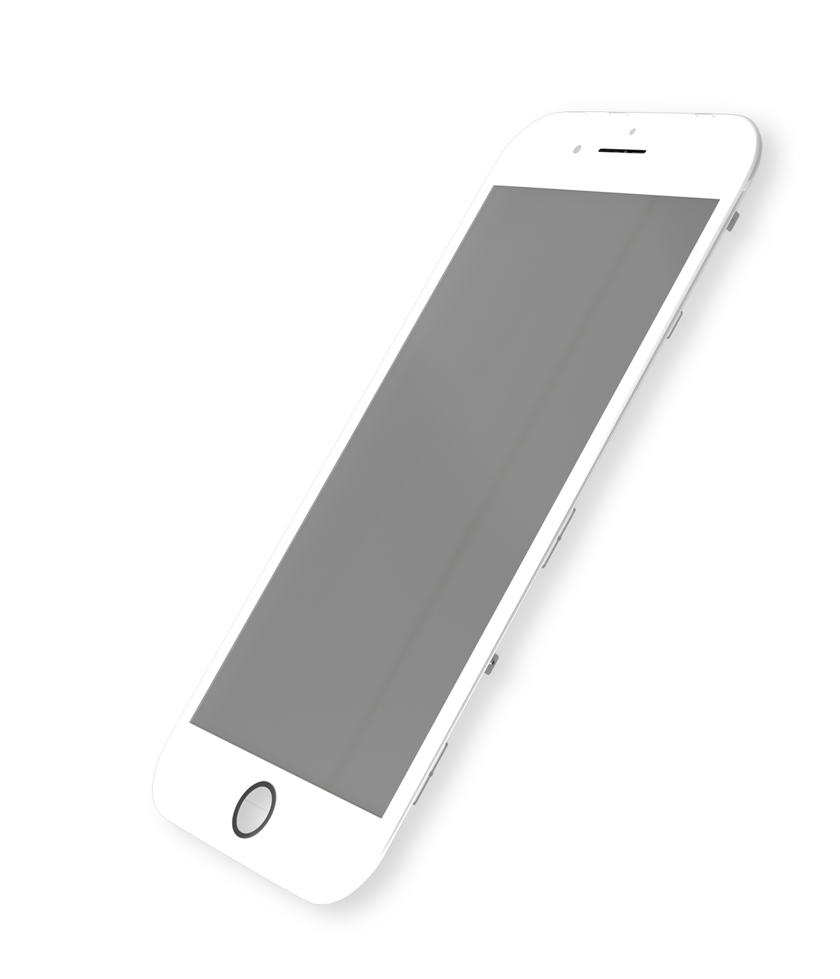 Glass With Frame / OCA / Polarizer Pre-Installed For iPhone 7 (White) (Premium / 4 in 1) (2 Pack)