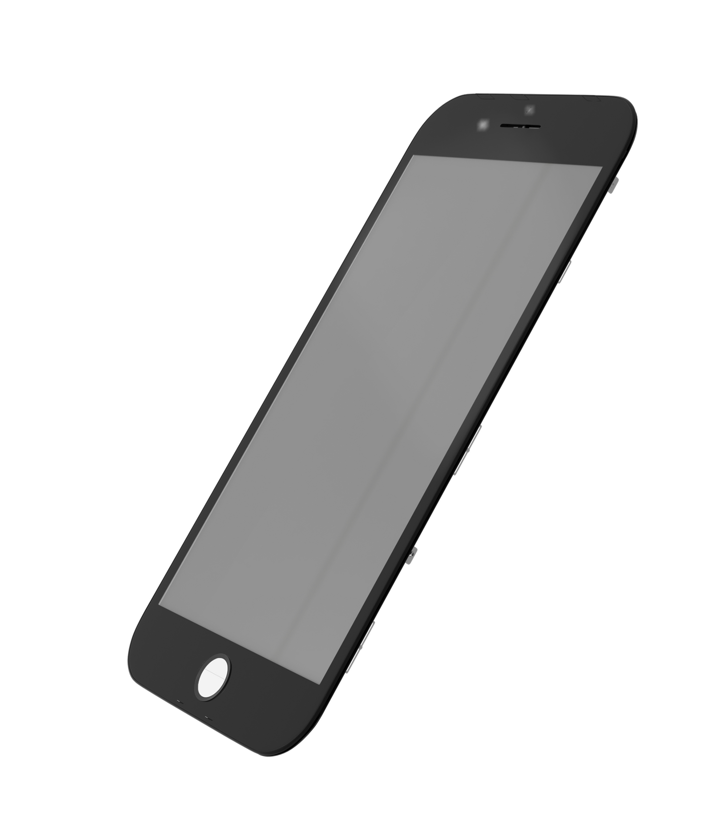 Glass With Frame / OCA / Polarizer Pre-Installed For iPhone 7 Plus (Black) (Premium / 4 in 1) (2 Pack)