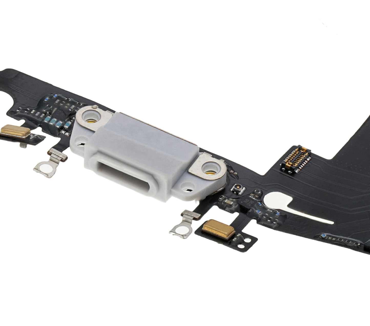 Charging Port Flex Cable For iPhone 8 Plus (Premium) (Silver)