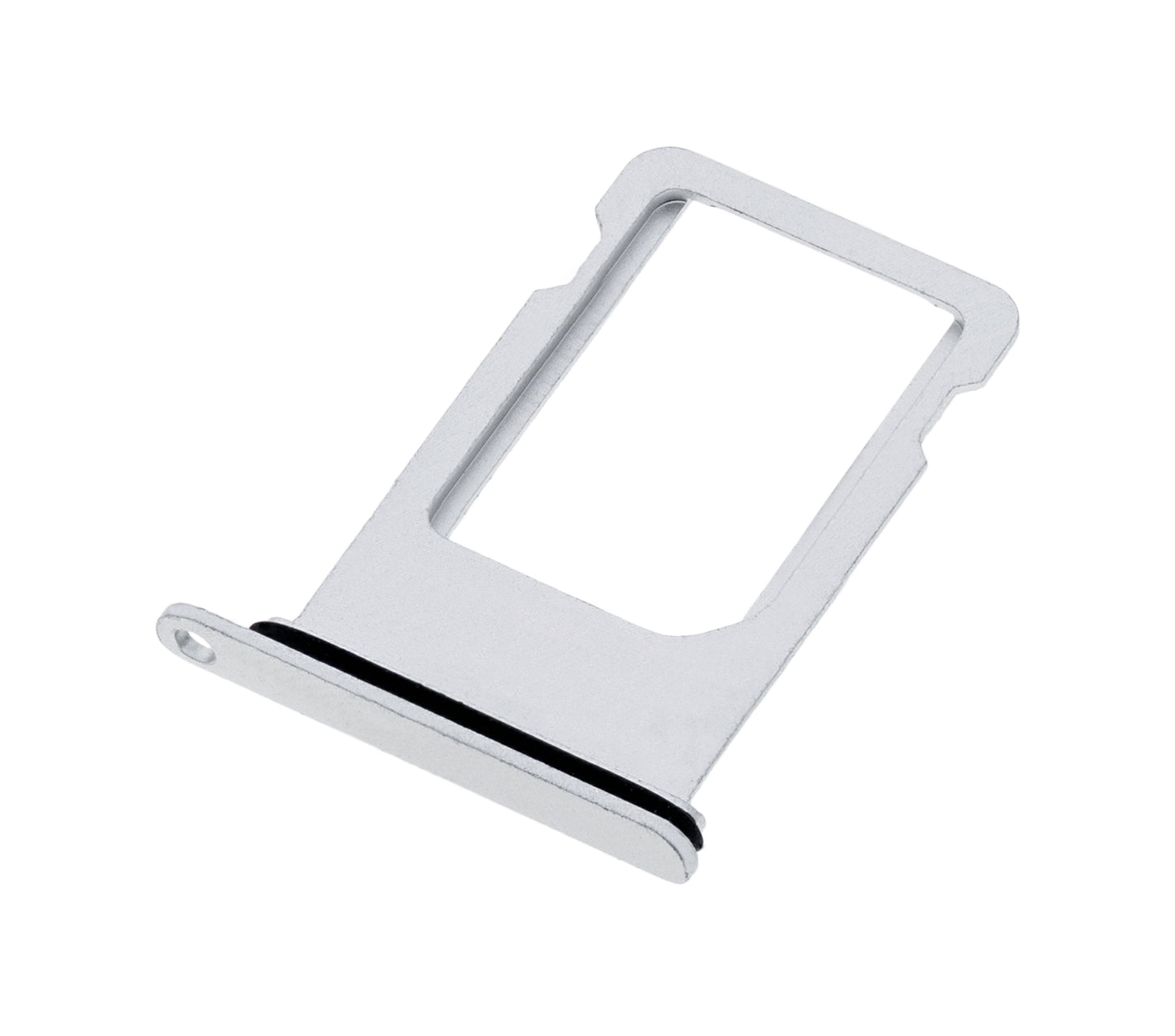 Sim Card Tray For iPhone 8 Plus (Silver)