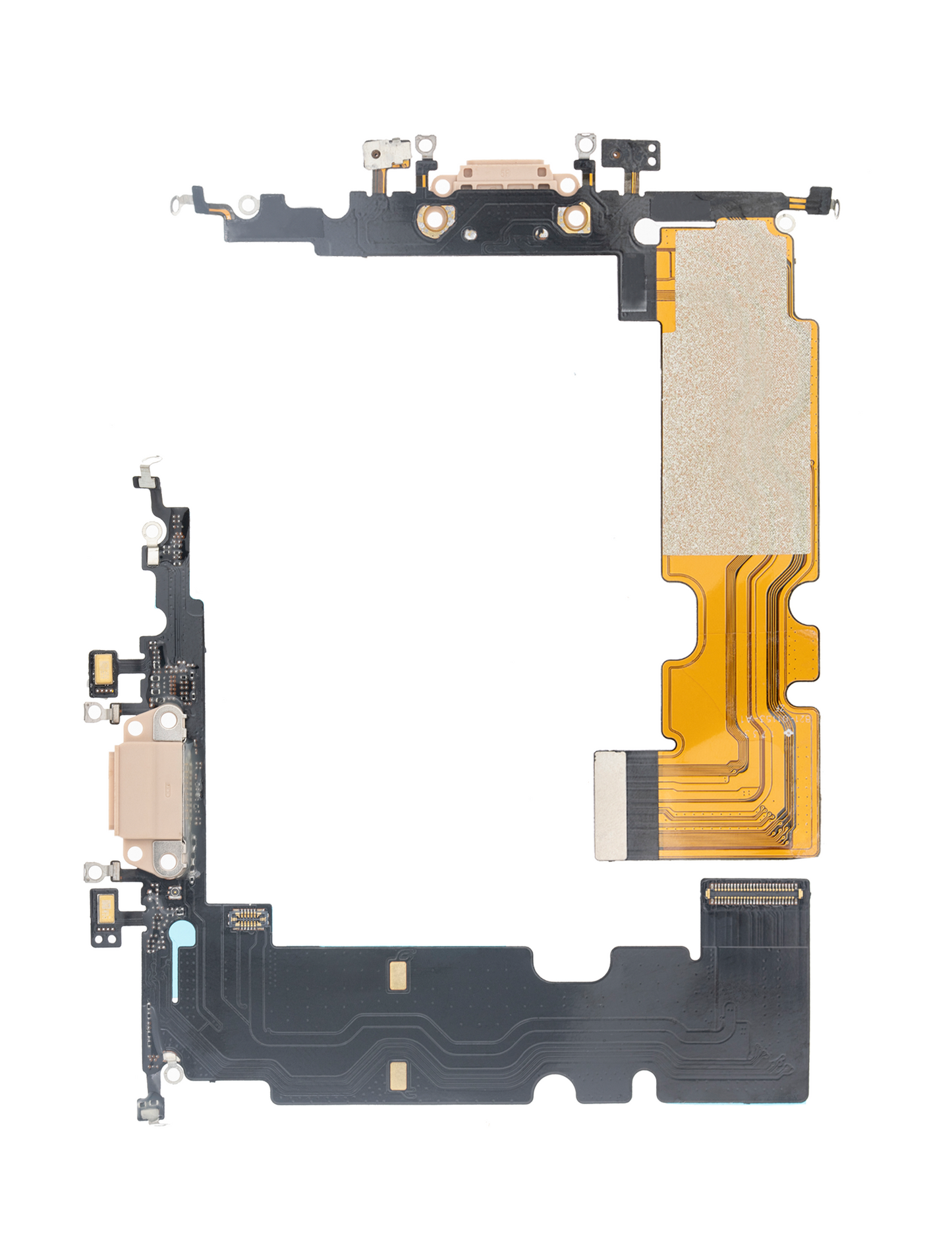 Charging Port Flex Cable For iPhone 8 Plus (Aftermarket) (Gold)