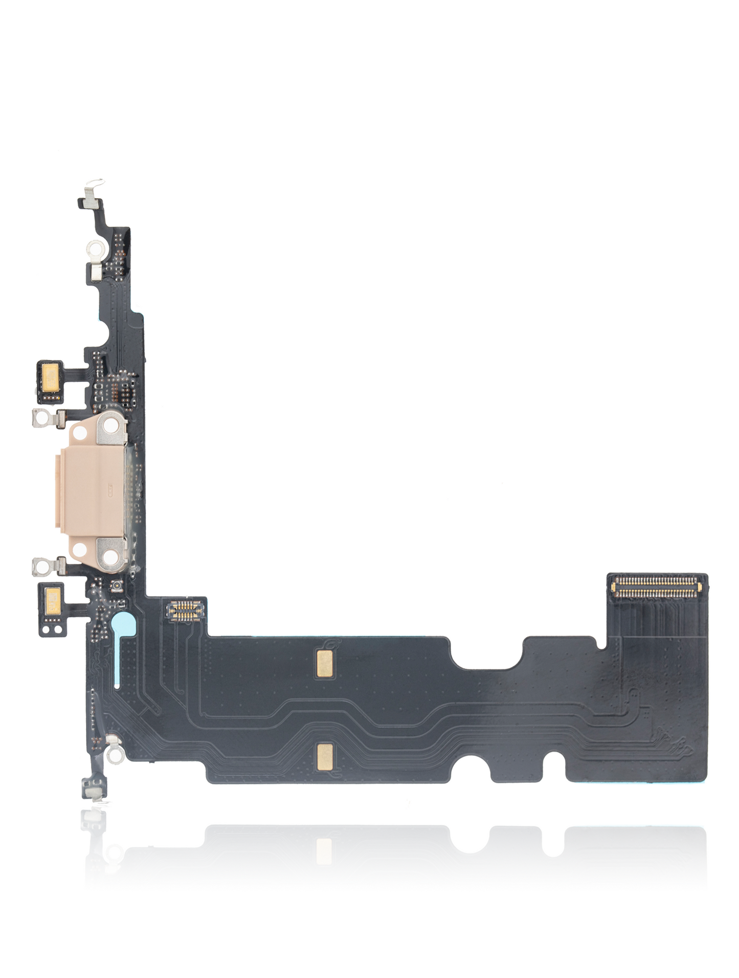 Charging Port Flex Cable For iPhone 8 Plus (Aftermarket) (Gold)