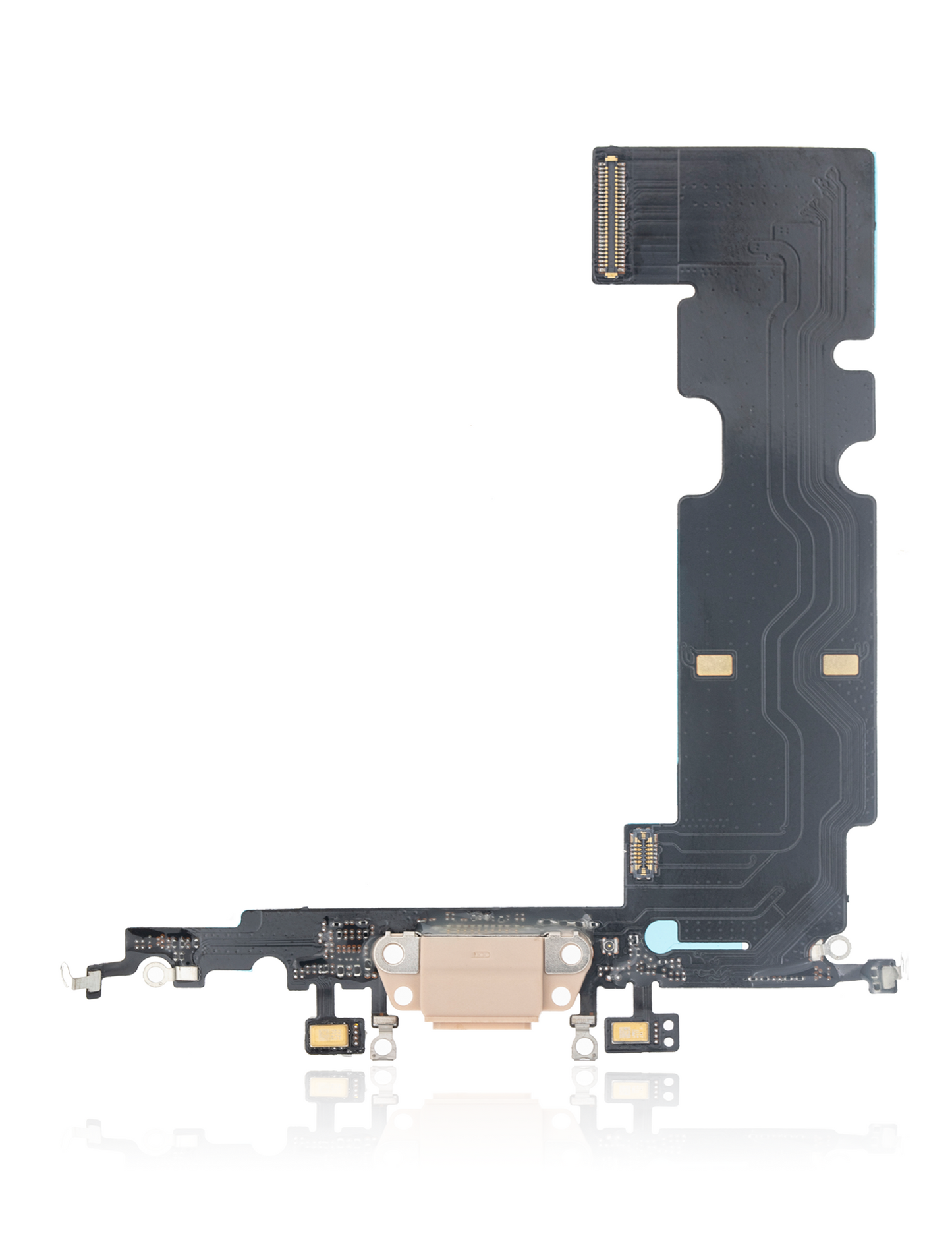 Charging Port Flex Cable For iPhone 8 Plus (Premium) (Gold)
