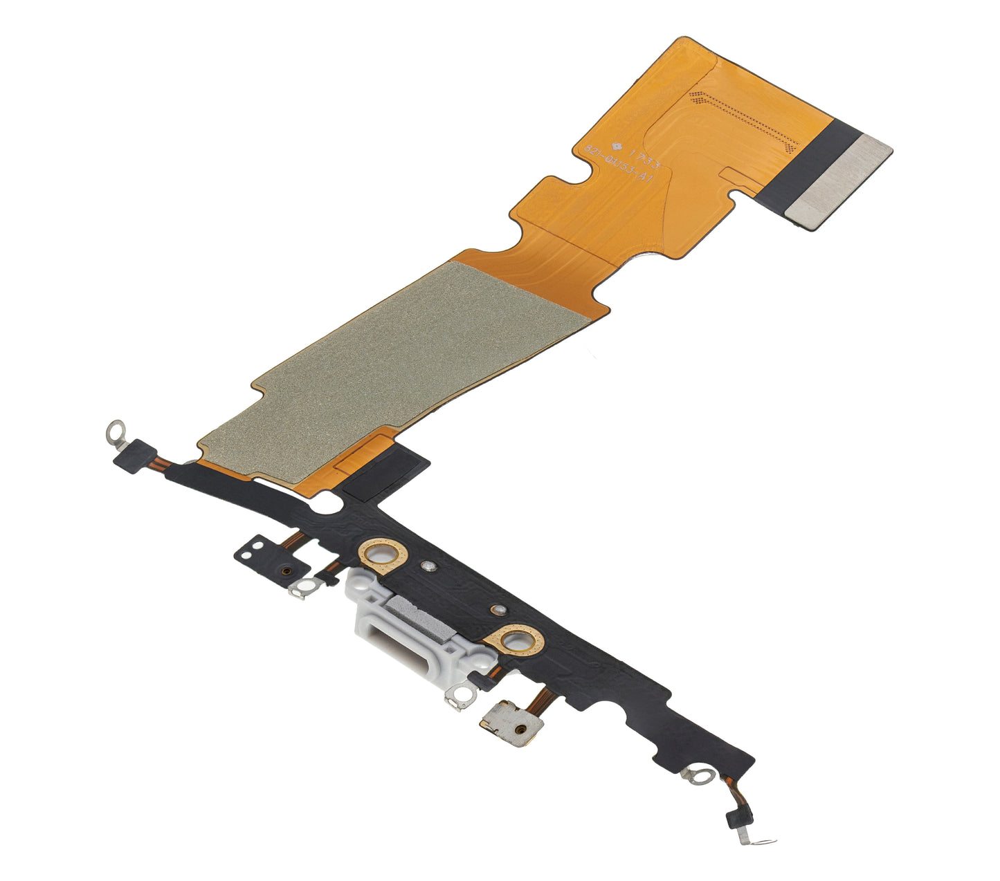 Charging Port Flex Cable For iPhone 8 Plus (Aftermarket) (Silver)