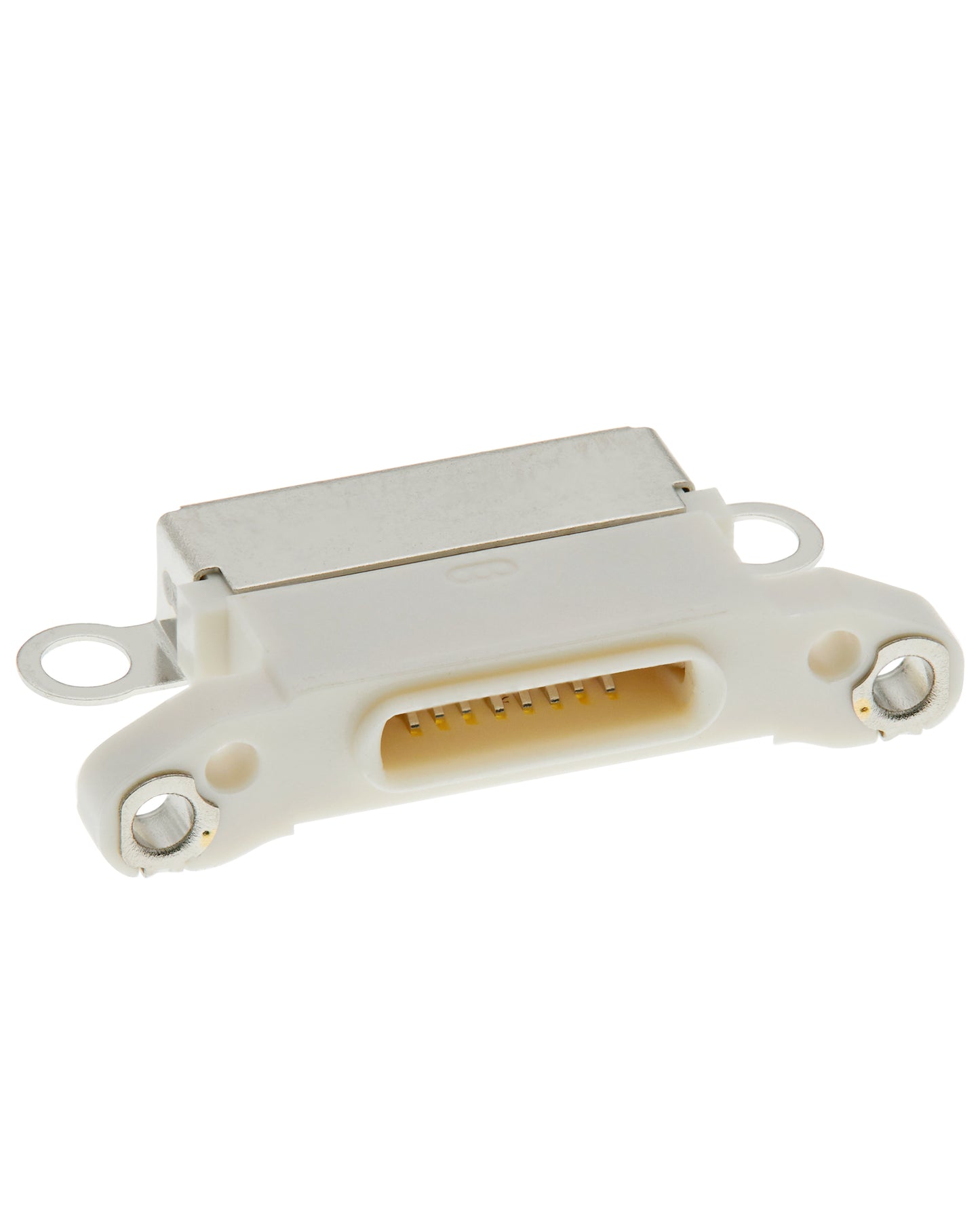 Charging Port Only For iPhone 12 (White) (10 Pack)