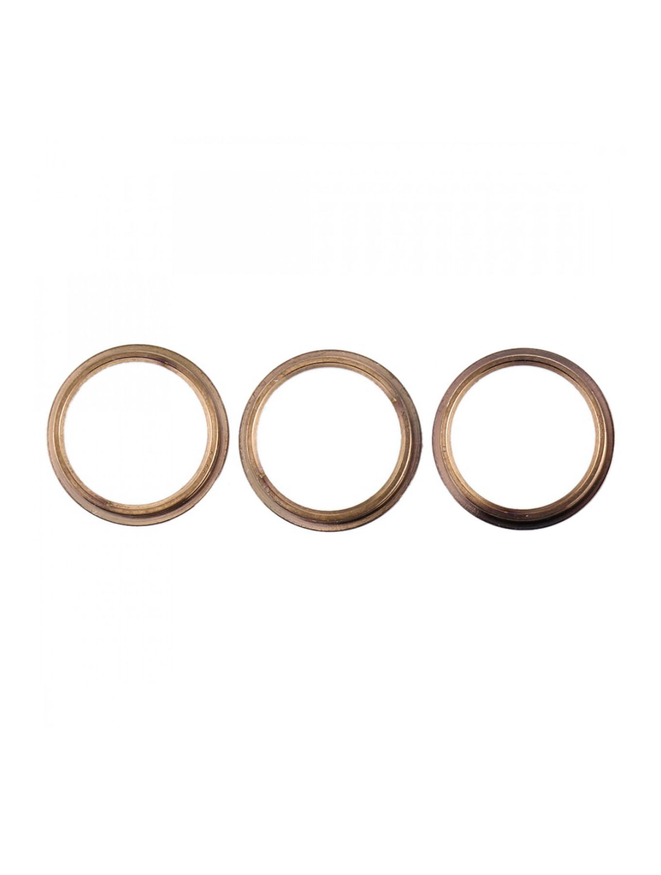 Back Camera Bezel Ring Only For iPhone 12 Pro (Gold) (3 Piece Set) (10 Pack)