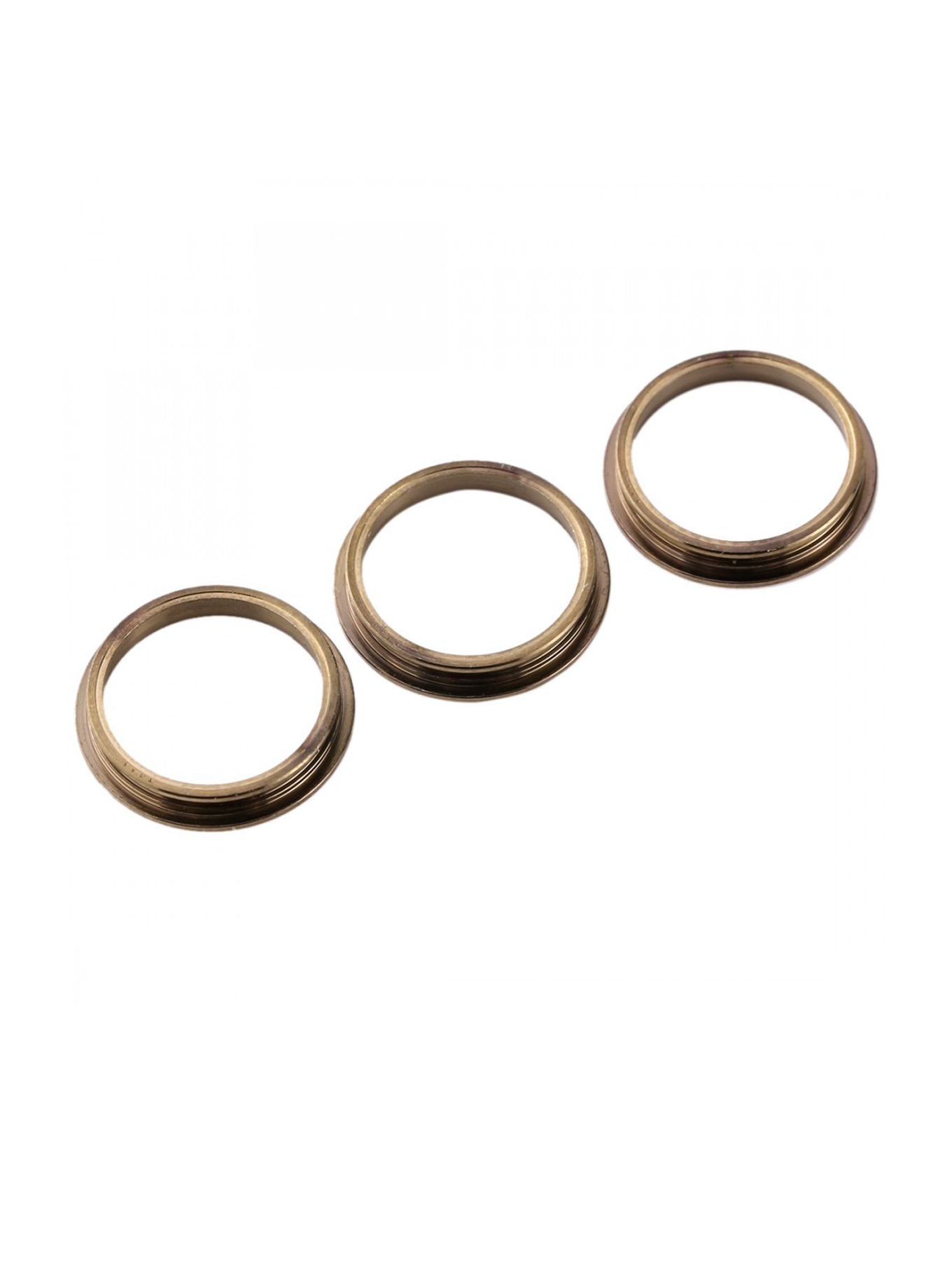 Back Camera Bezel Ring Only For iPhone 12 Pro (Gold) (3 Piece Set) (10 Pack)