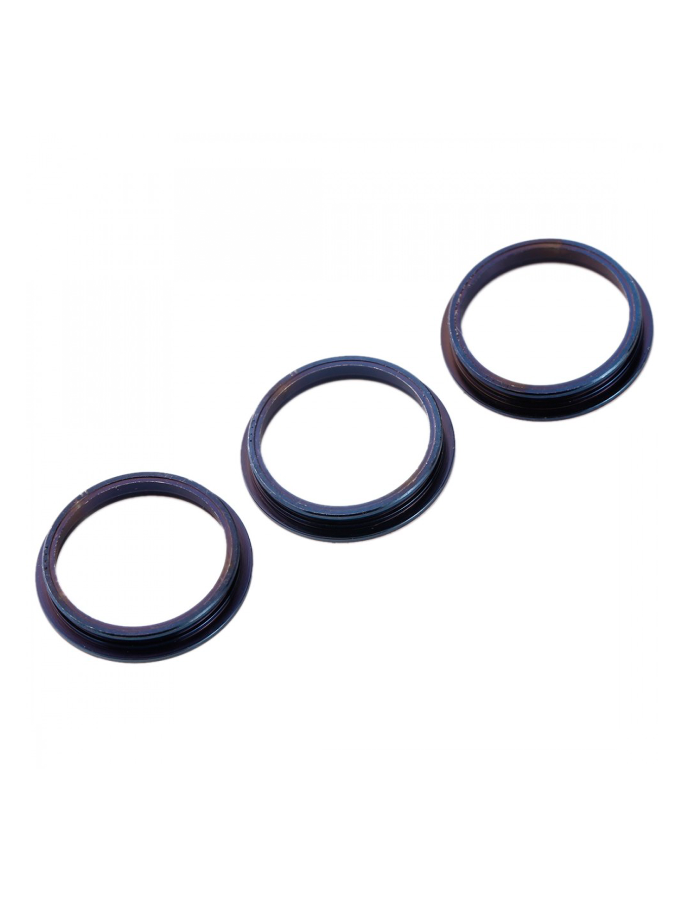 Back Camera Bezel Ring Only For iPhone 12 Pro Max (Pacific Blue) (3 Piece Set) (10 Pack)