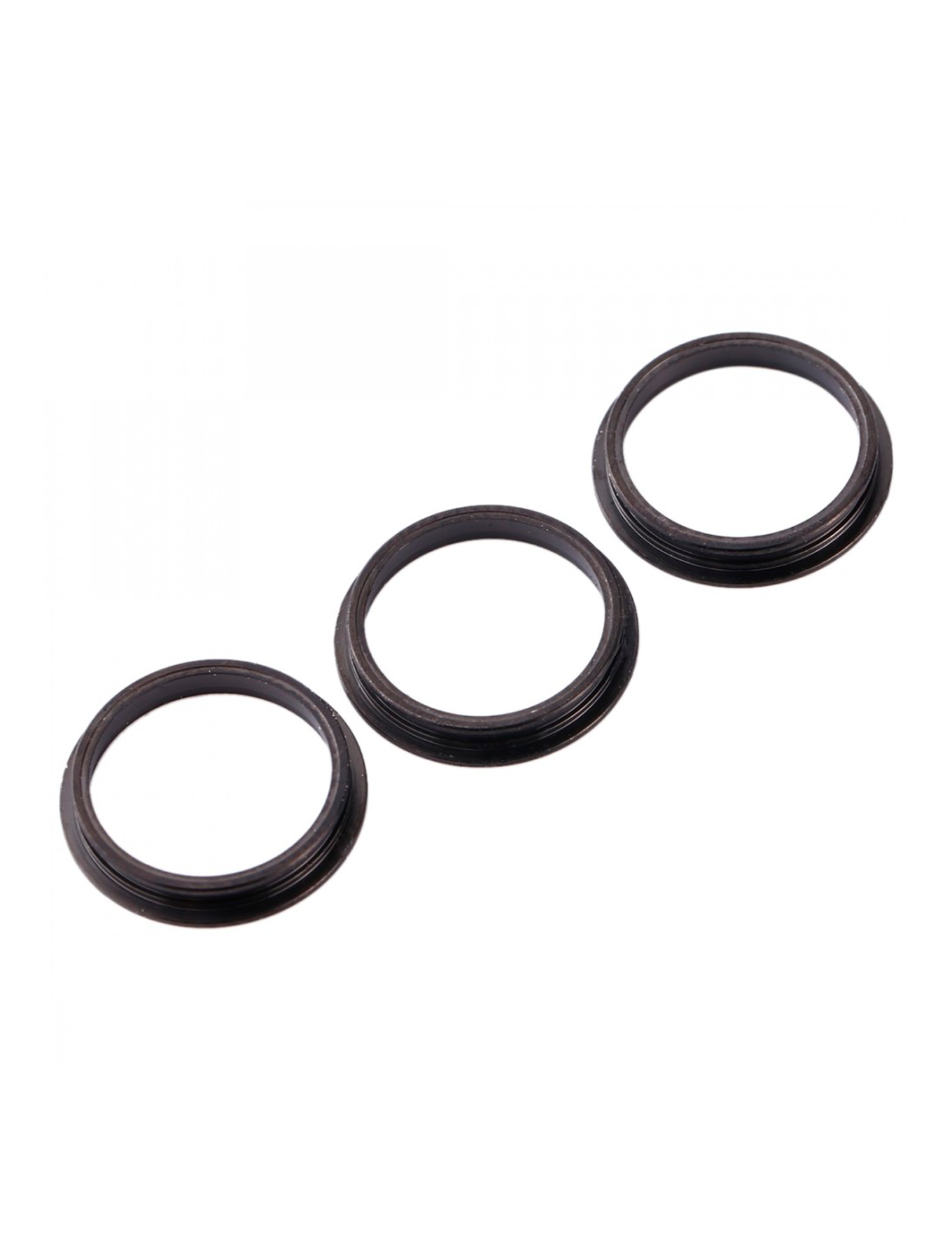 Back Camera Bezel Ring Only For iPhone 11 Pro / 11 Pro Max (Space Gray) (3 Piece Set) (10 Pack)