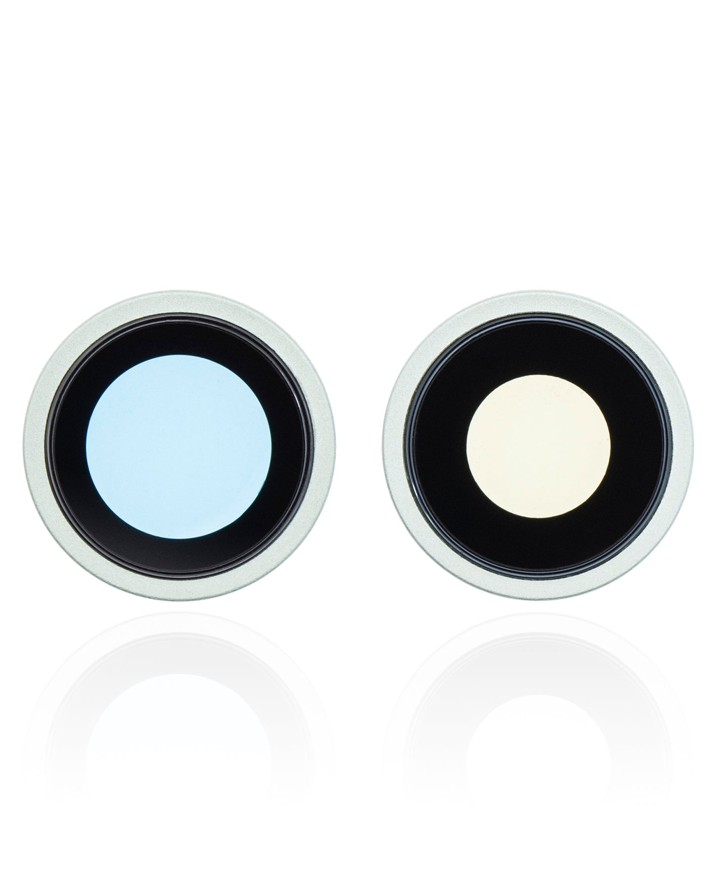Back Camera Lens With Bracket & Bezel For iPhone 12 / 12 Mini (Aftermarket Plus) (Green)