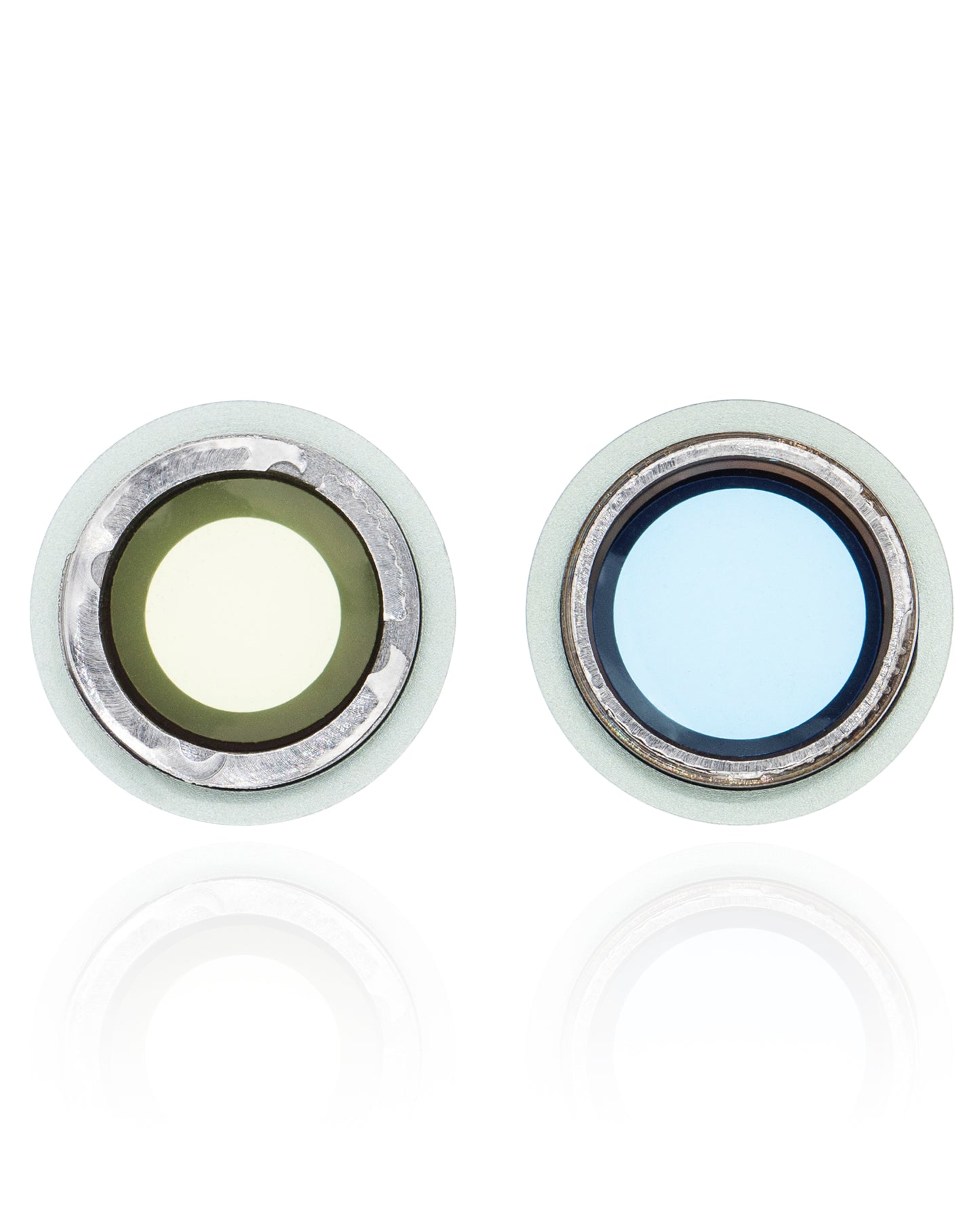 Back Camera Lens With Bracket & Bezel For iPhone 12 / 12 Mini (Aftermarket Plus) (Green)