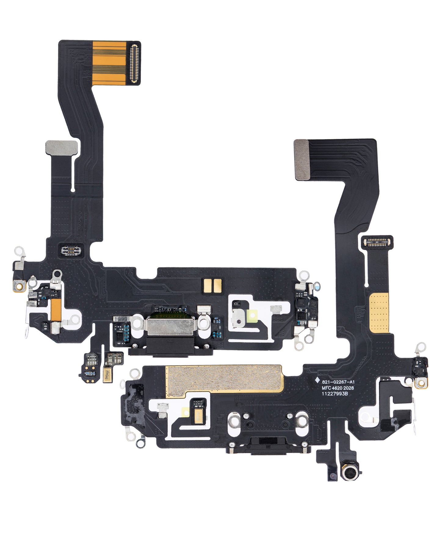 Charging Port Flex Cable For iPhone 12 / 12 Pro (Aftermarket Plus) (Graphite)