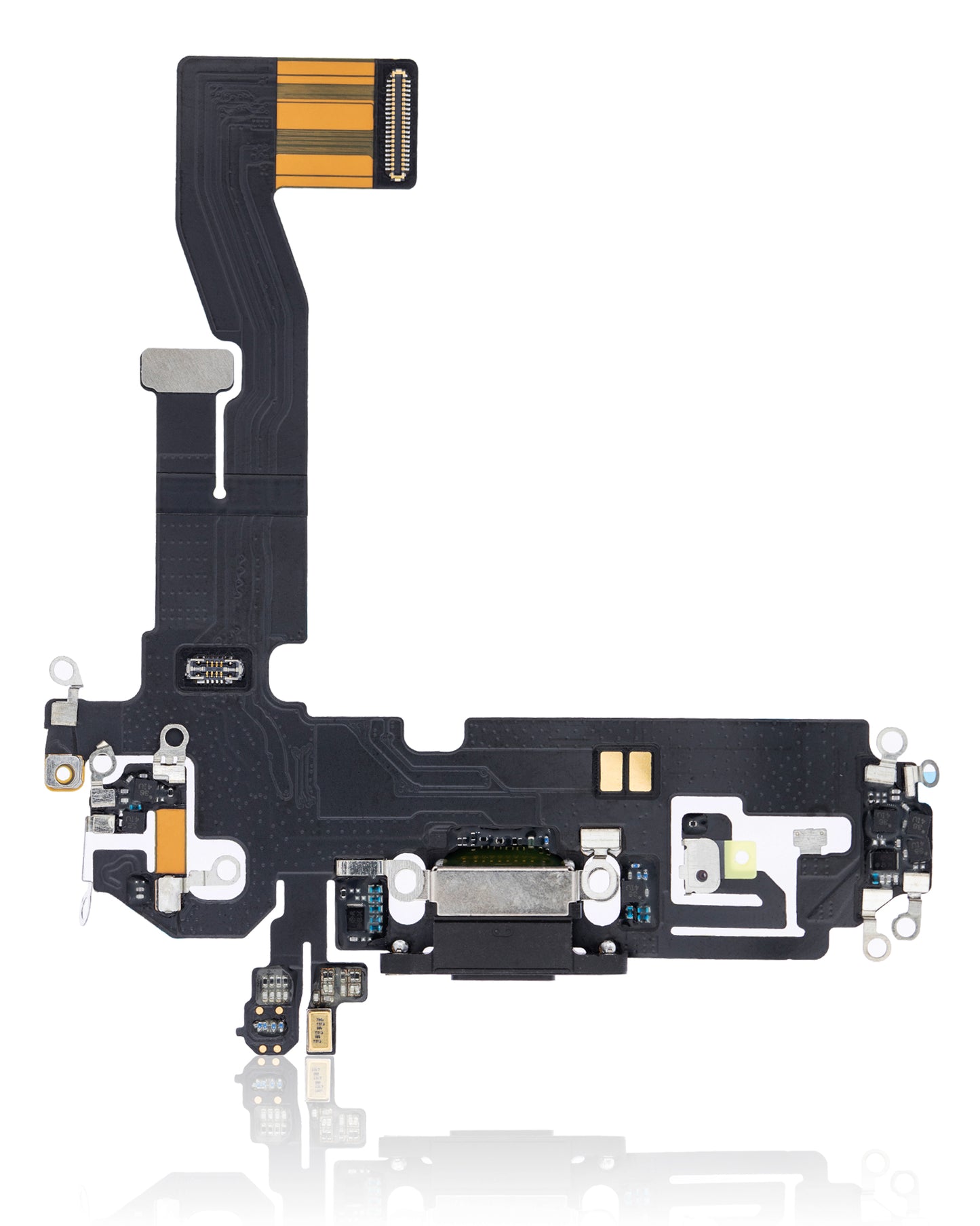 Charging Port Flex Cable For iPhone 12 / 12 Pro (Aftermarket Plus) (Graphite)