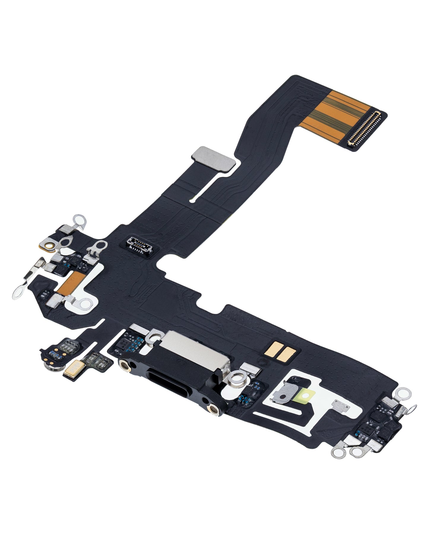 Charging Port Flex Cable For iPhone 12 / 12 Pro (Aftermarket Plus) (Graphite)