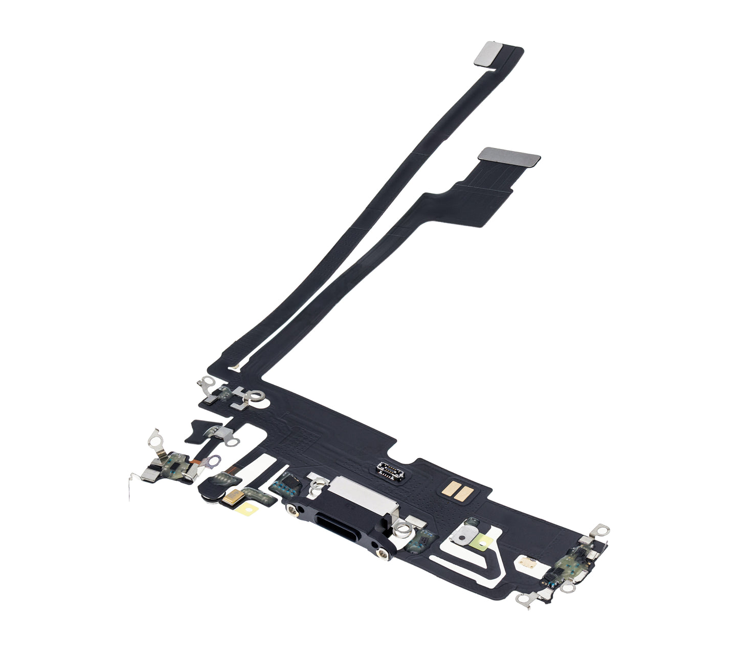 Charging Port Flex Cable For iPhone 12 Pro Max (Aftermarket Plus) (Graphite)