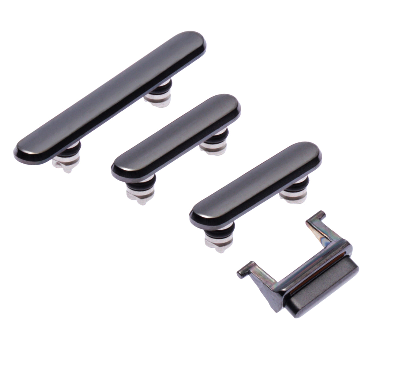 Hard Buttons (Power / Volume / Switch) For iPhone X (Black)