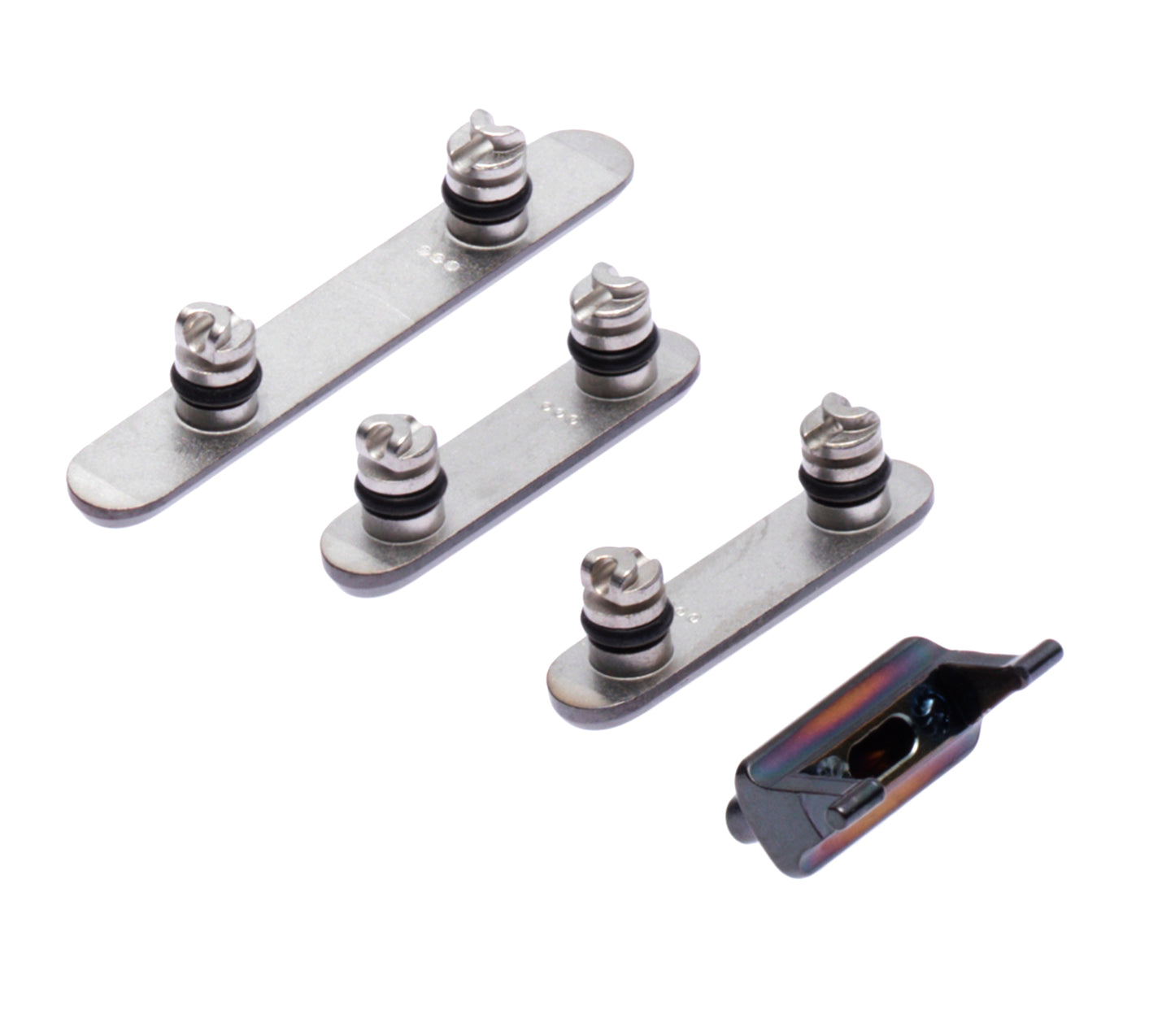 Hard Buttons (Power / Volume / Switch) For iPhone X (Black)