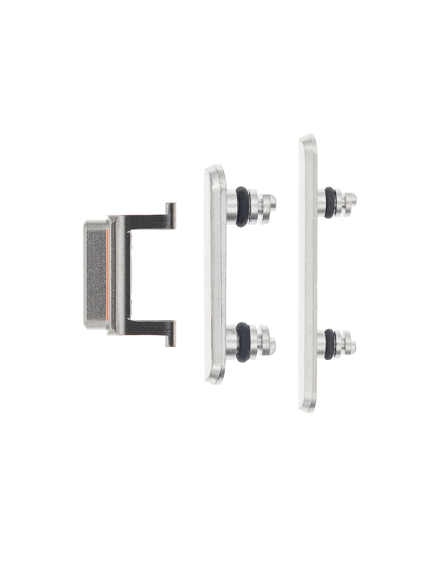 Hard Buttons (Power / Volume / Switch) For iPhone X (Silver)