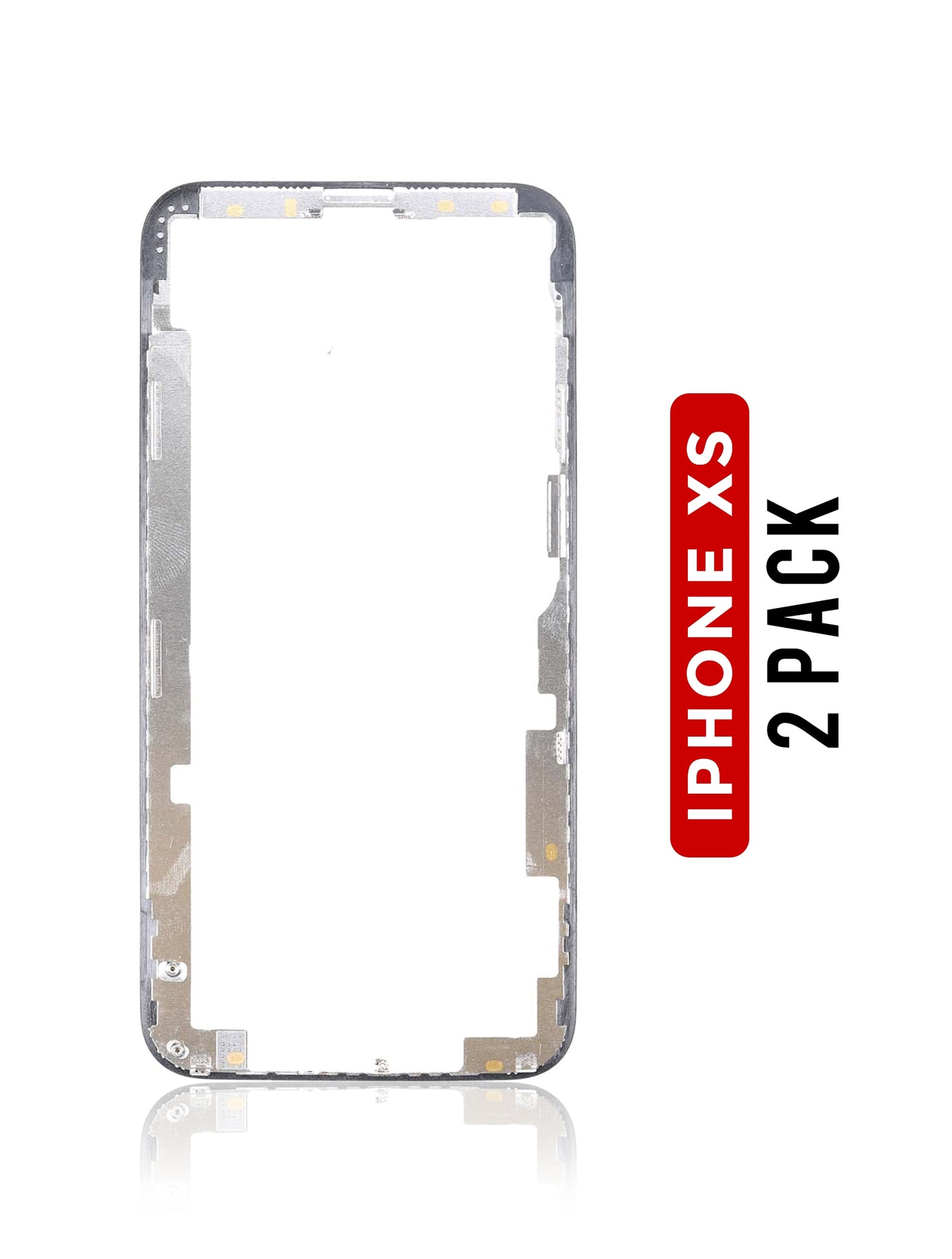 Frame Without Glue For iPhone XS ( 2 Pack)