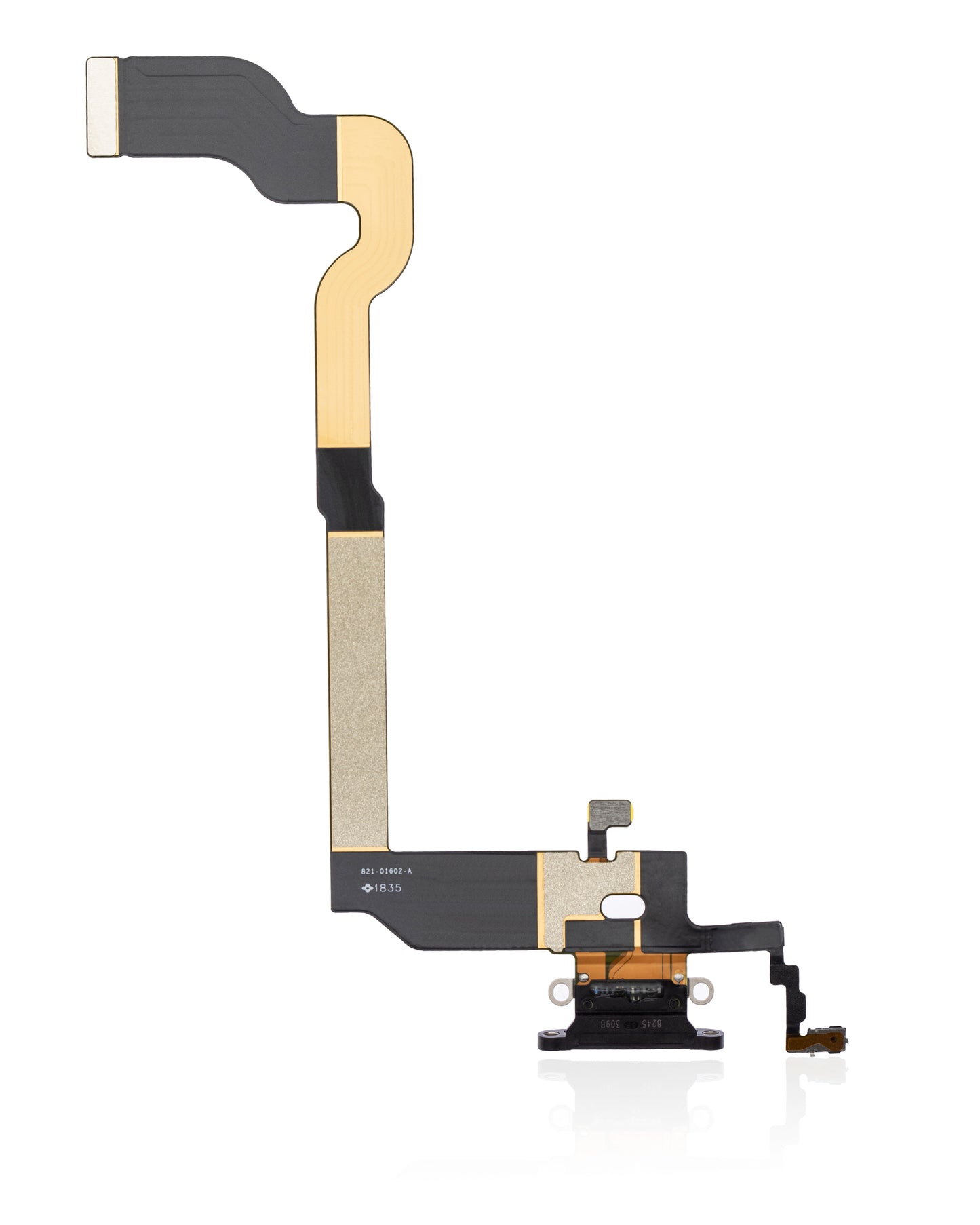 Charging Port Flex Cable For iPhone X (Premium) (Space Gray)