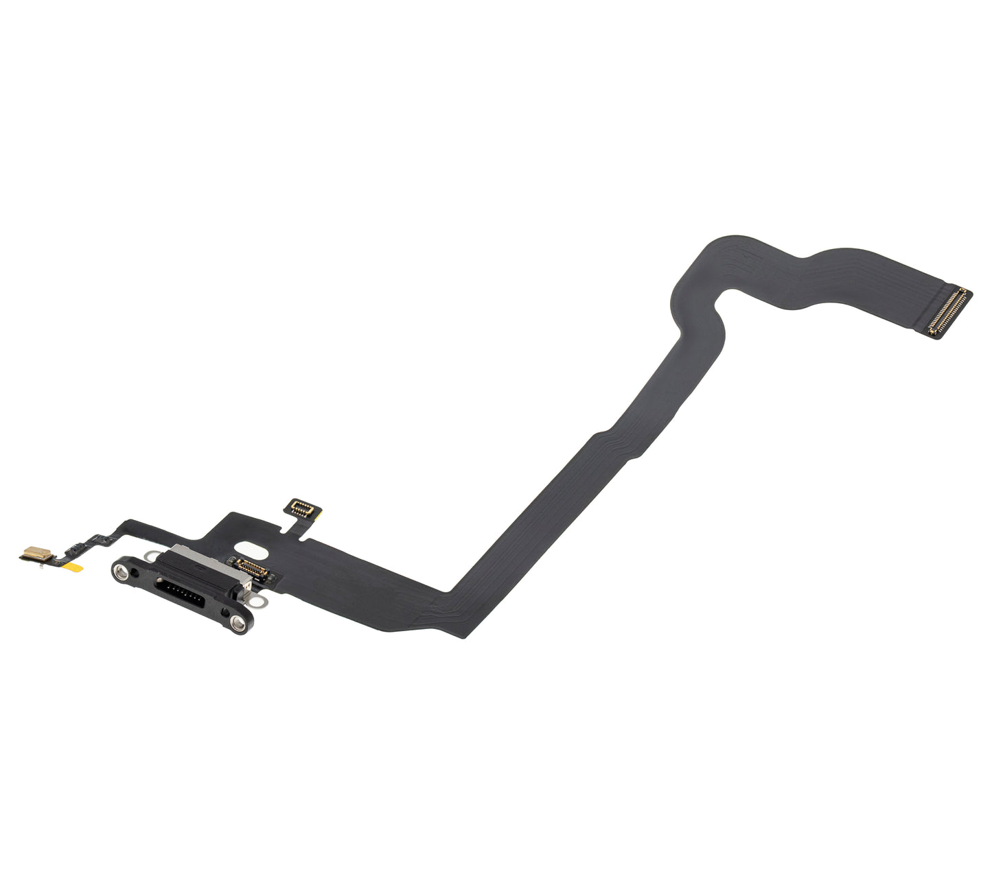 Charging Port Flex Cable For iPhone X (Premium) (Space Gray)
