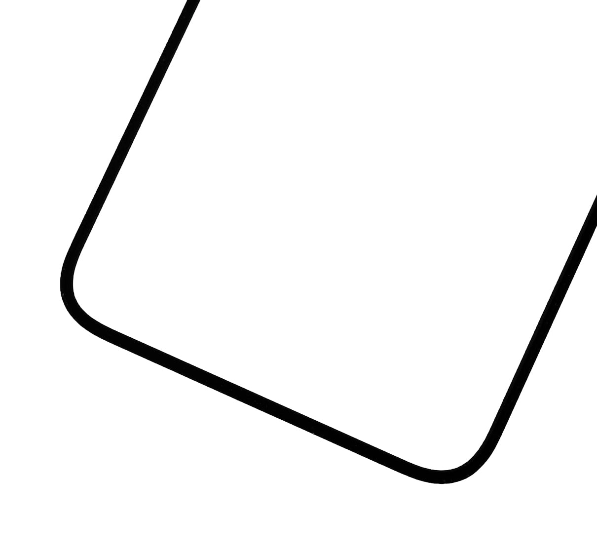 Glass With Frame & OCA Pre-Installed For iPhone X (Frame With Glue) (Premium / 3 in 1) (2 Pack)